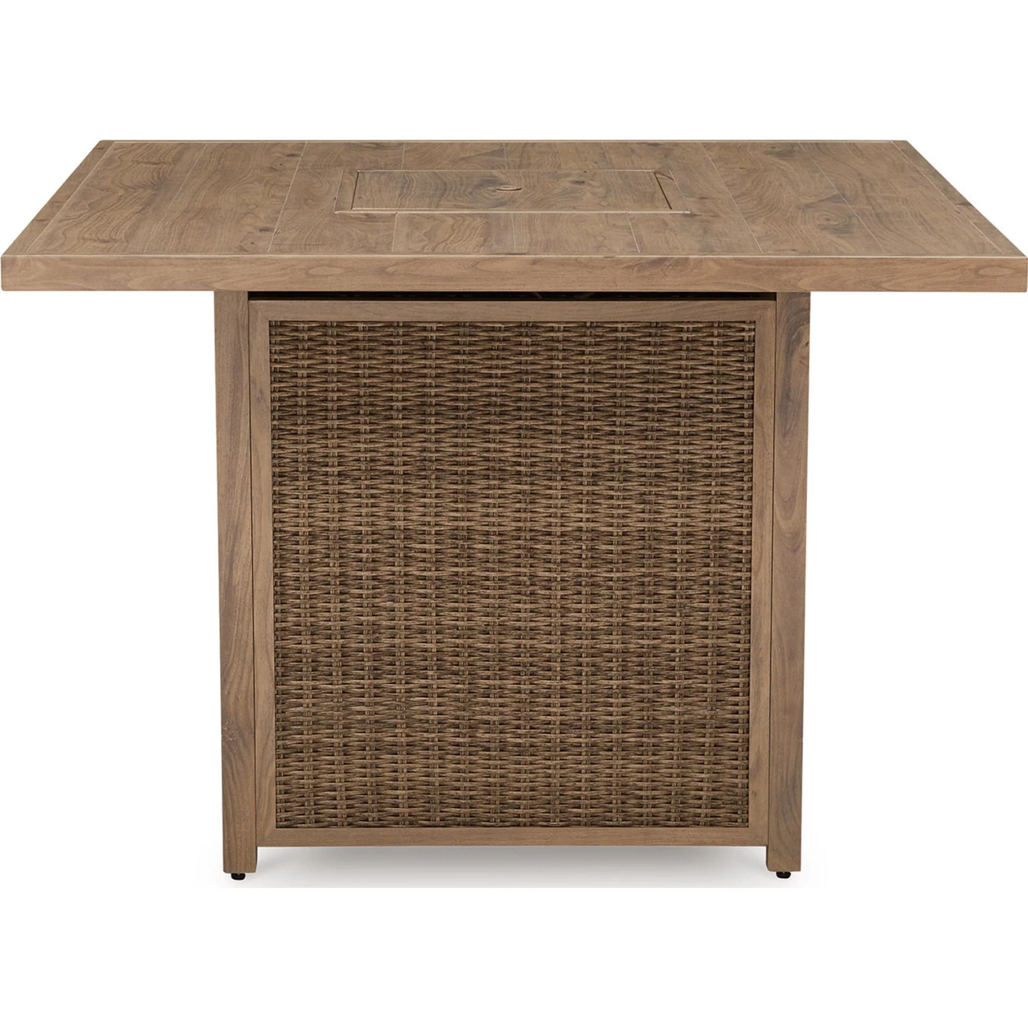 Walton Bridge Outdoor Bar Table with Fire Pit - Image 16