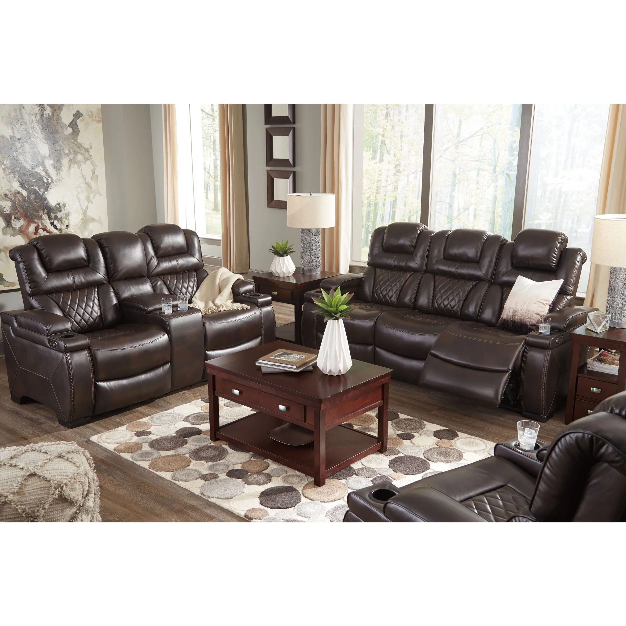 Warnerton Power Recliner with Adjustable Headrest - Image 11