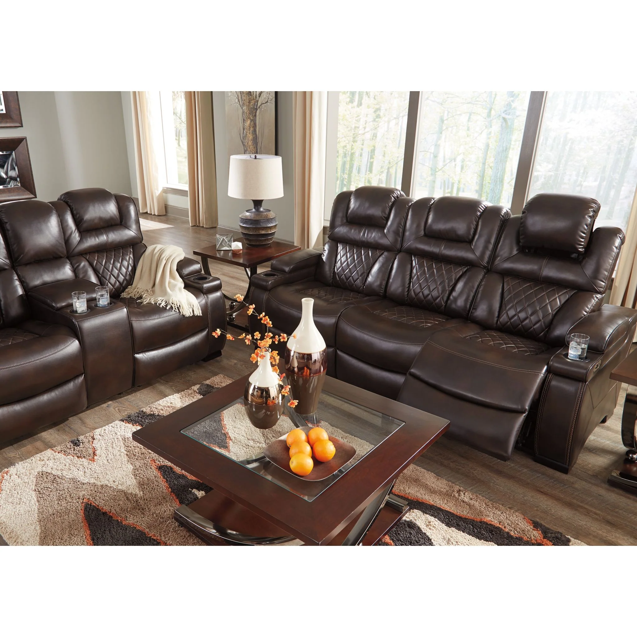 Warnerton Power Reclining Sofa with Adjustable Headrest - Image 11