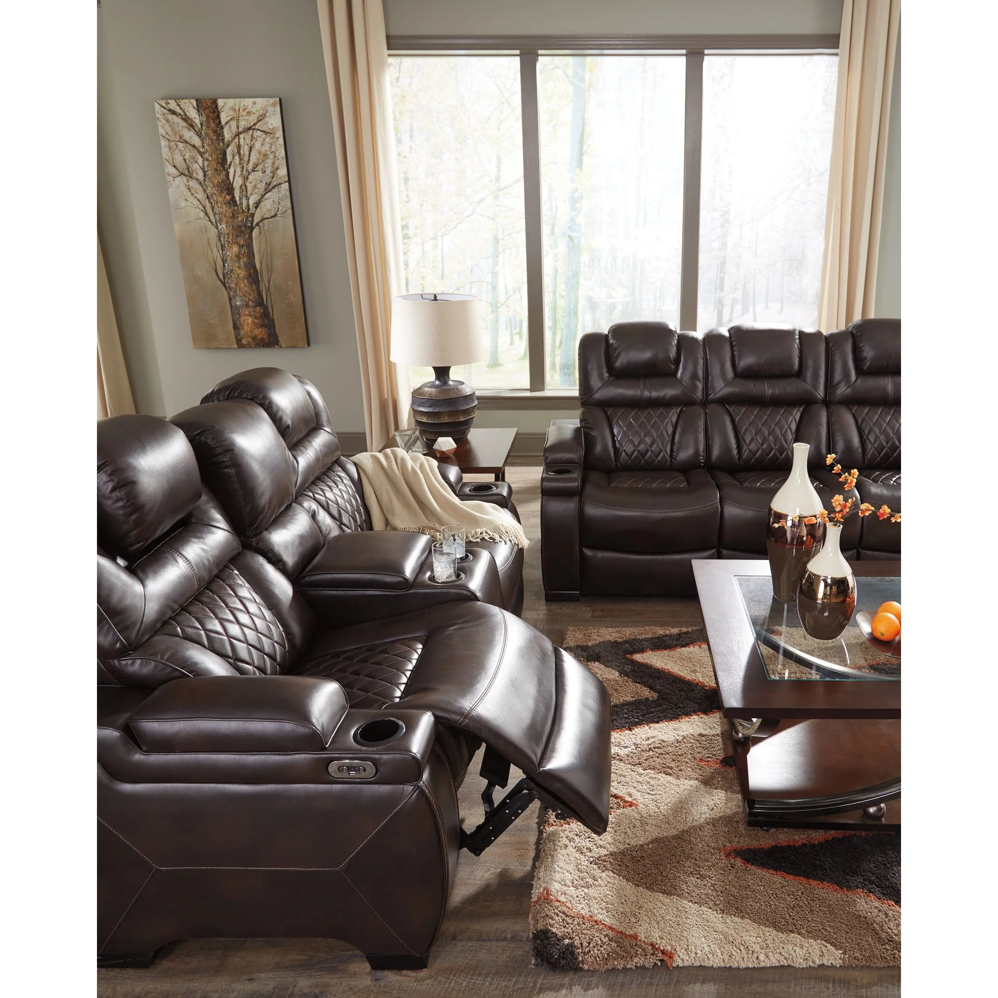 Warnerton Power Reclining Sofa with Adjustable Headrest - Image 13