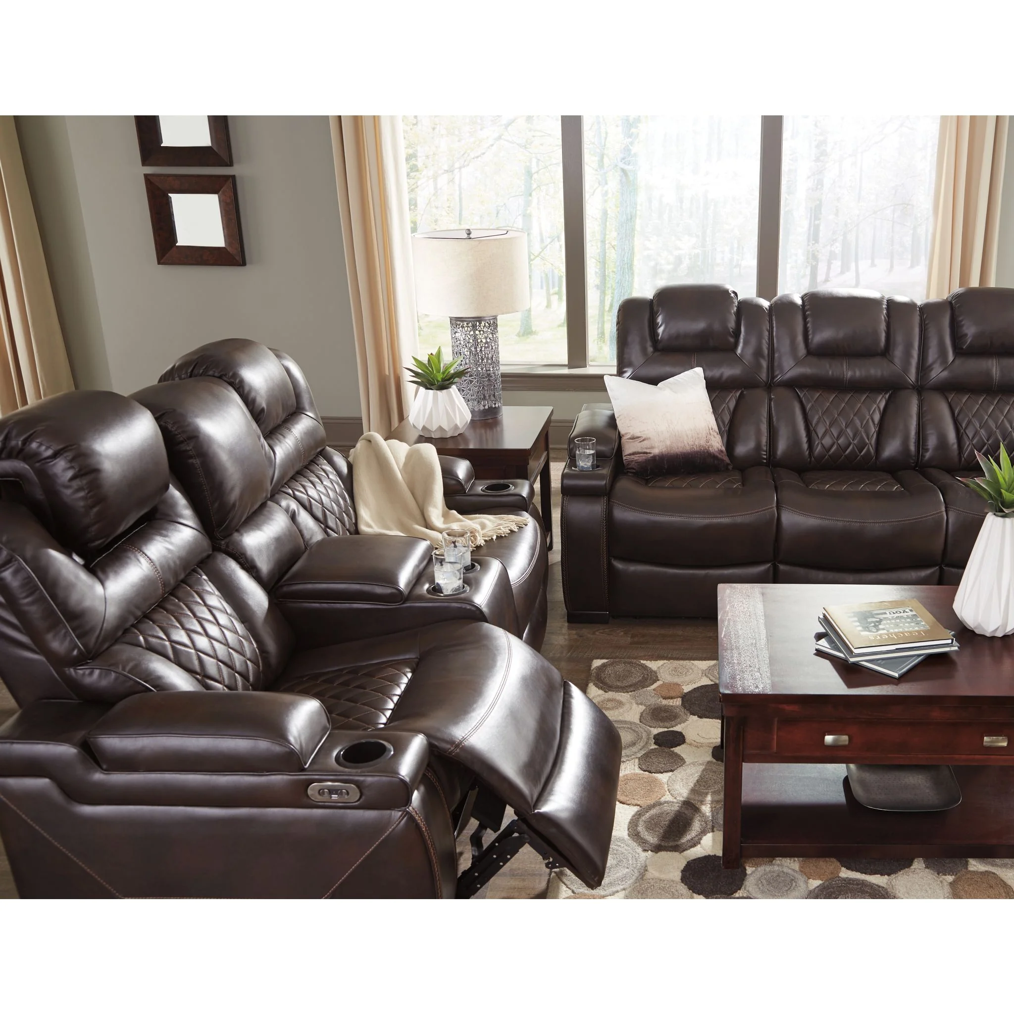 Warnerton Power Reclining Sofa with Adjustable Headrest - Image 15