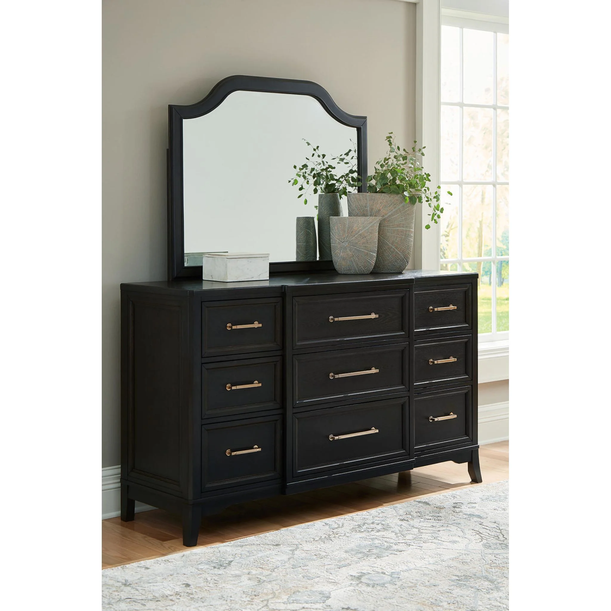 Welltern-Exclusive 5 Piece King Panel Bedroom - Image 35