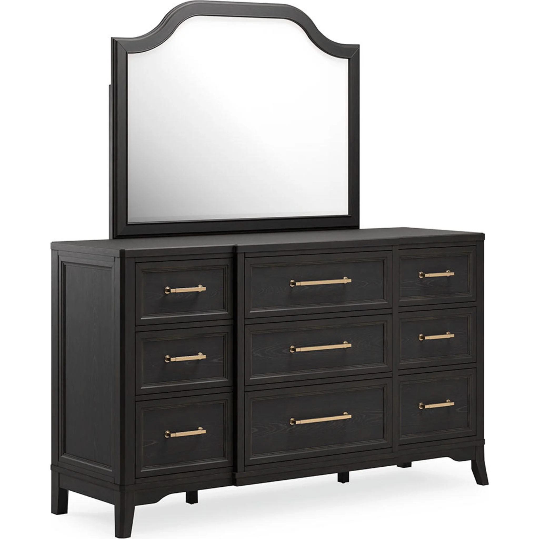 Welltern-Exclusive 5 Piece King Panel Bedroom - Image 7