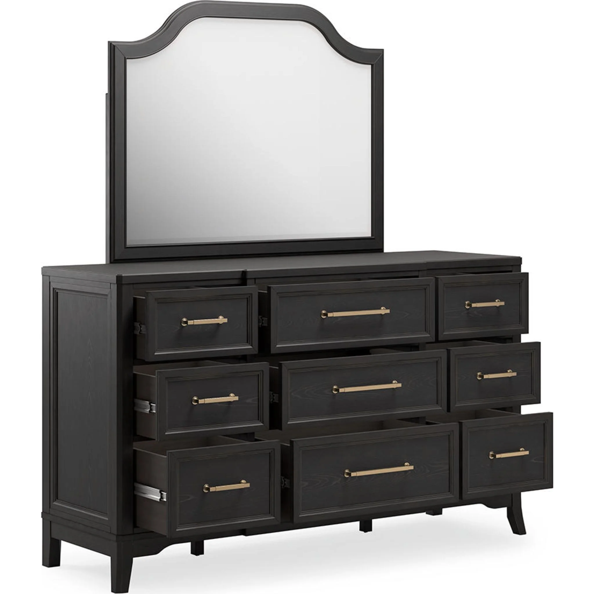 Welltern-Exclusive 5 Piece Queen Panel Bedroom - Image 8