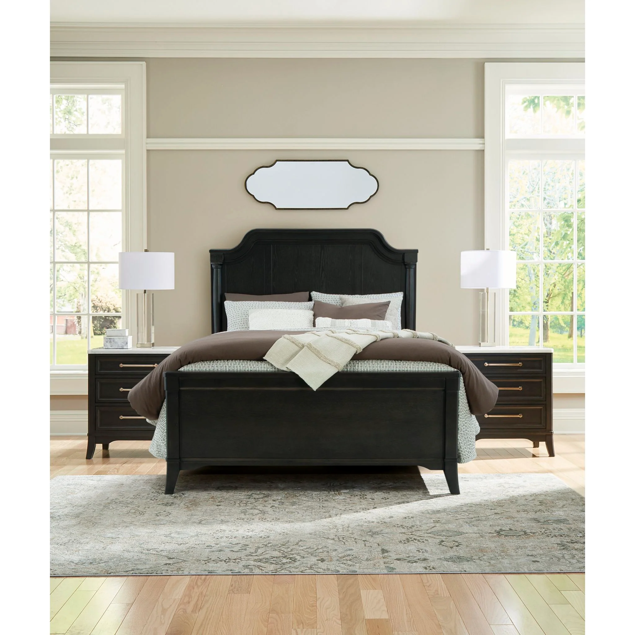 Welltern-Exclusive Queen Panel Bed - Image 2