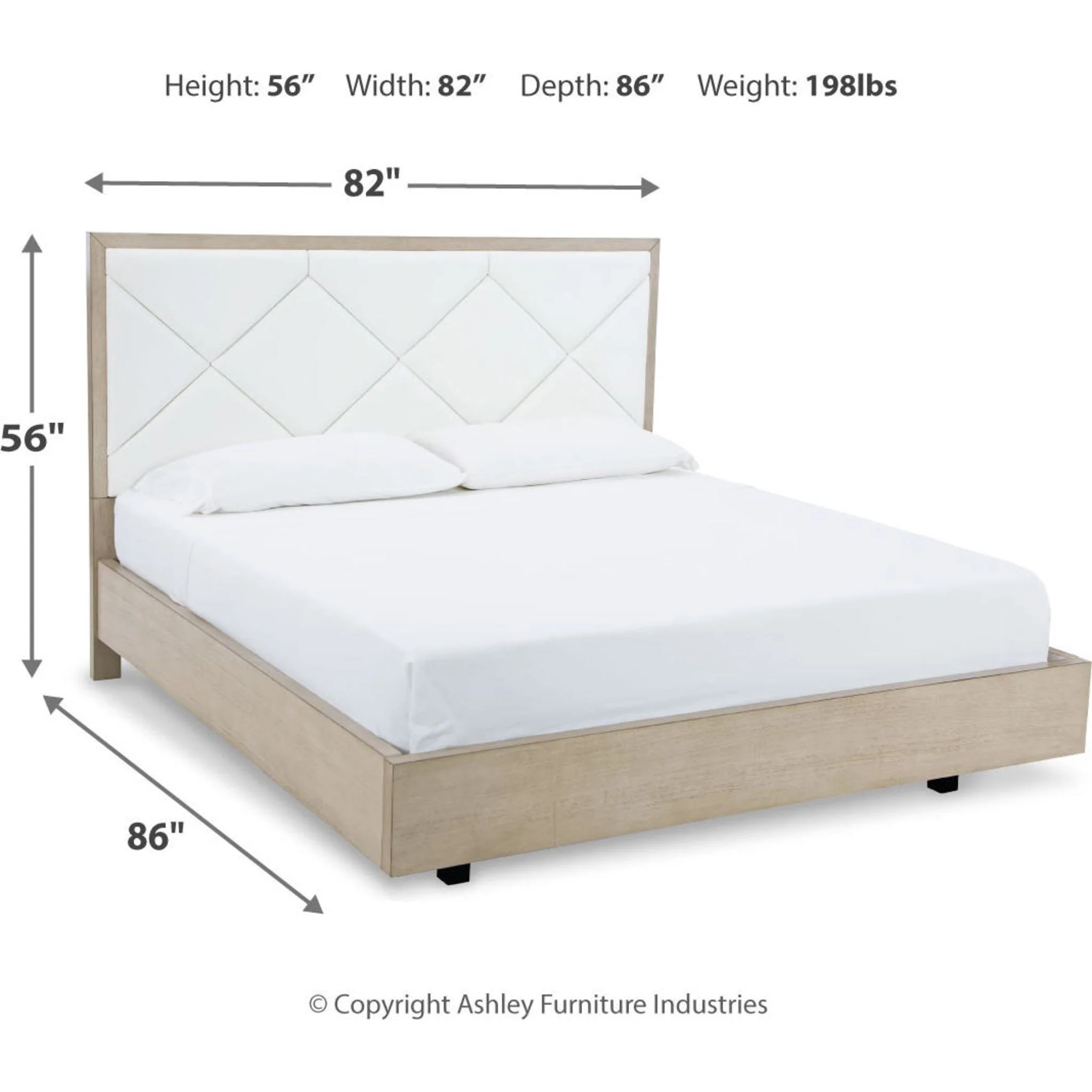 Wendora 5 Piece King Panel Bedroom - Image 9