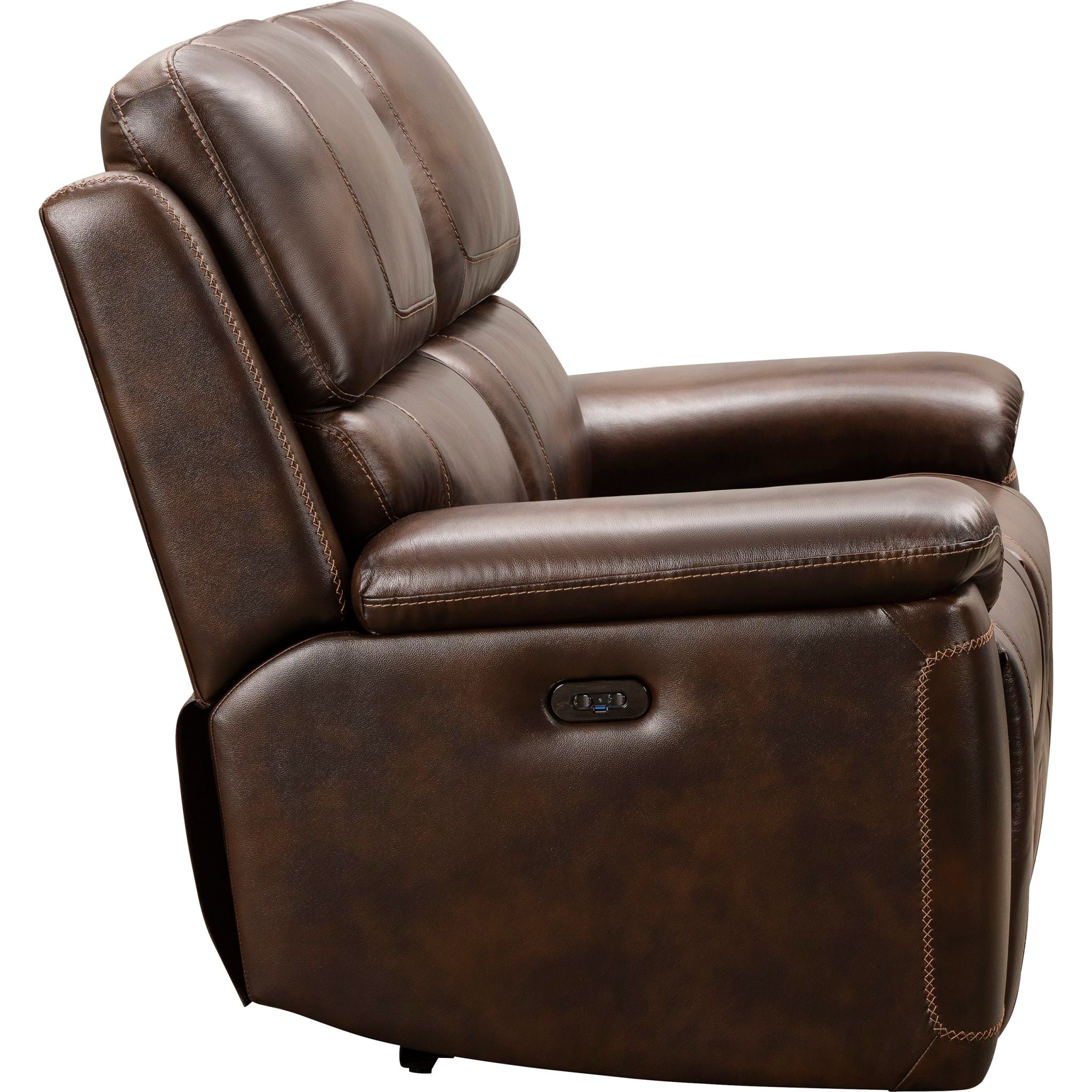 Wentler Power Reclining Loveseat with Adjustable Headrest - Image 5