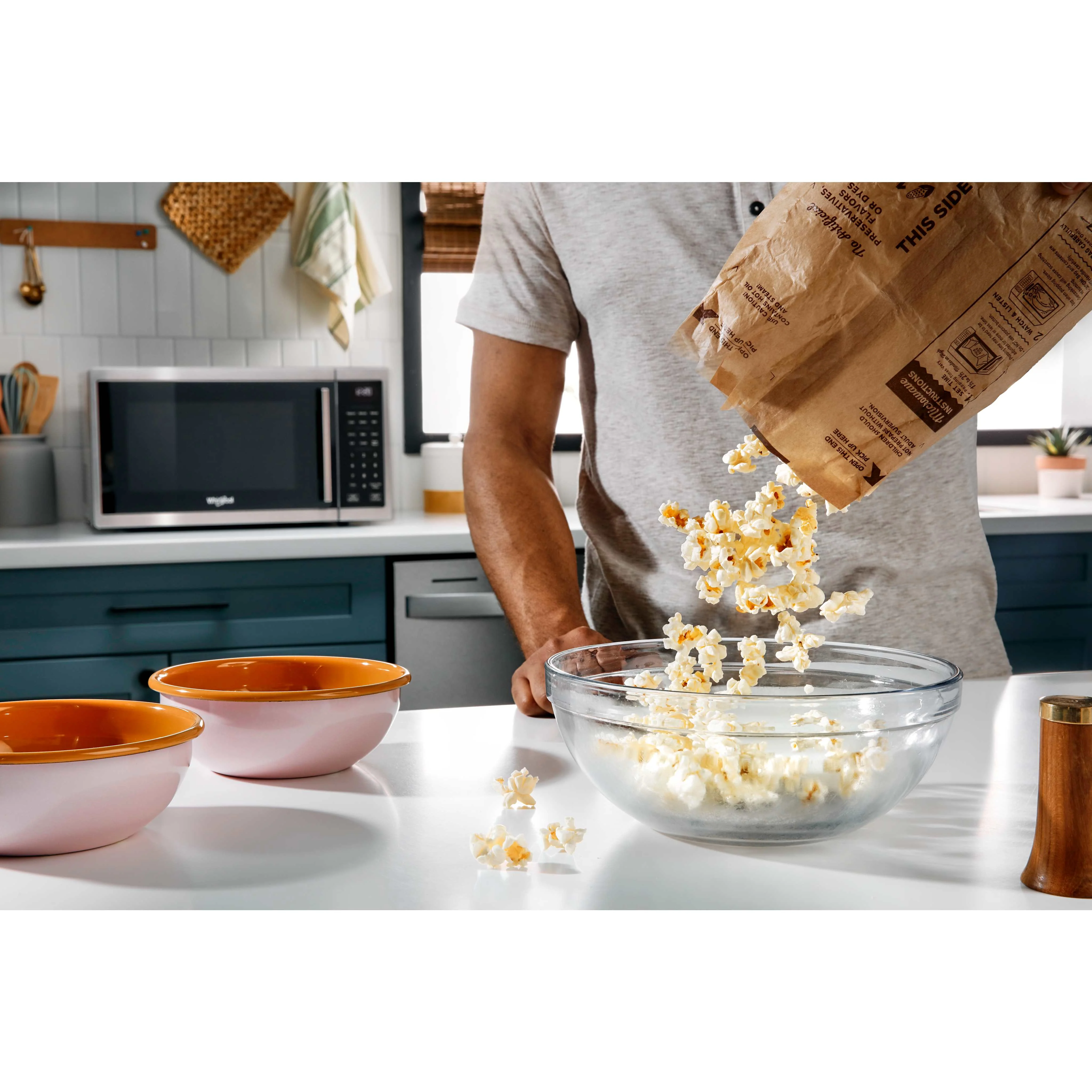 Whirlpool 1.0 cu. ft. Stainless Steel All-In-One Multifunctional Countertop Microwave With Air Fry - 900 watt -Stainless Steel (WMCS5522RS) - Image 10