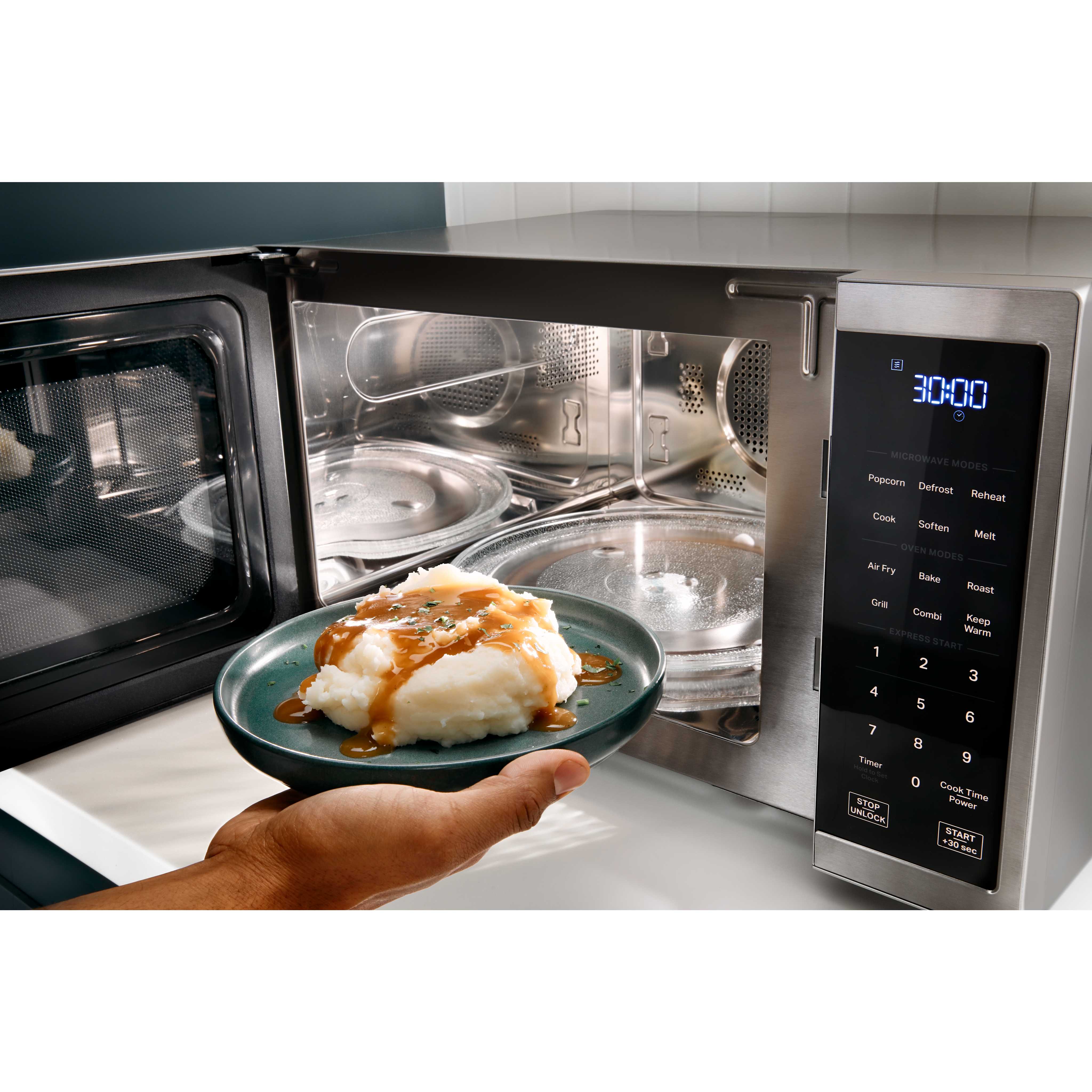 Whirlpool 1.0 cu. ft. Stainless Steel All-In-One Multifunctional Countertop Microwave With Air Fry - 900 watt -Stainless Steel (WMCS5522RS) - Image 12