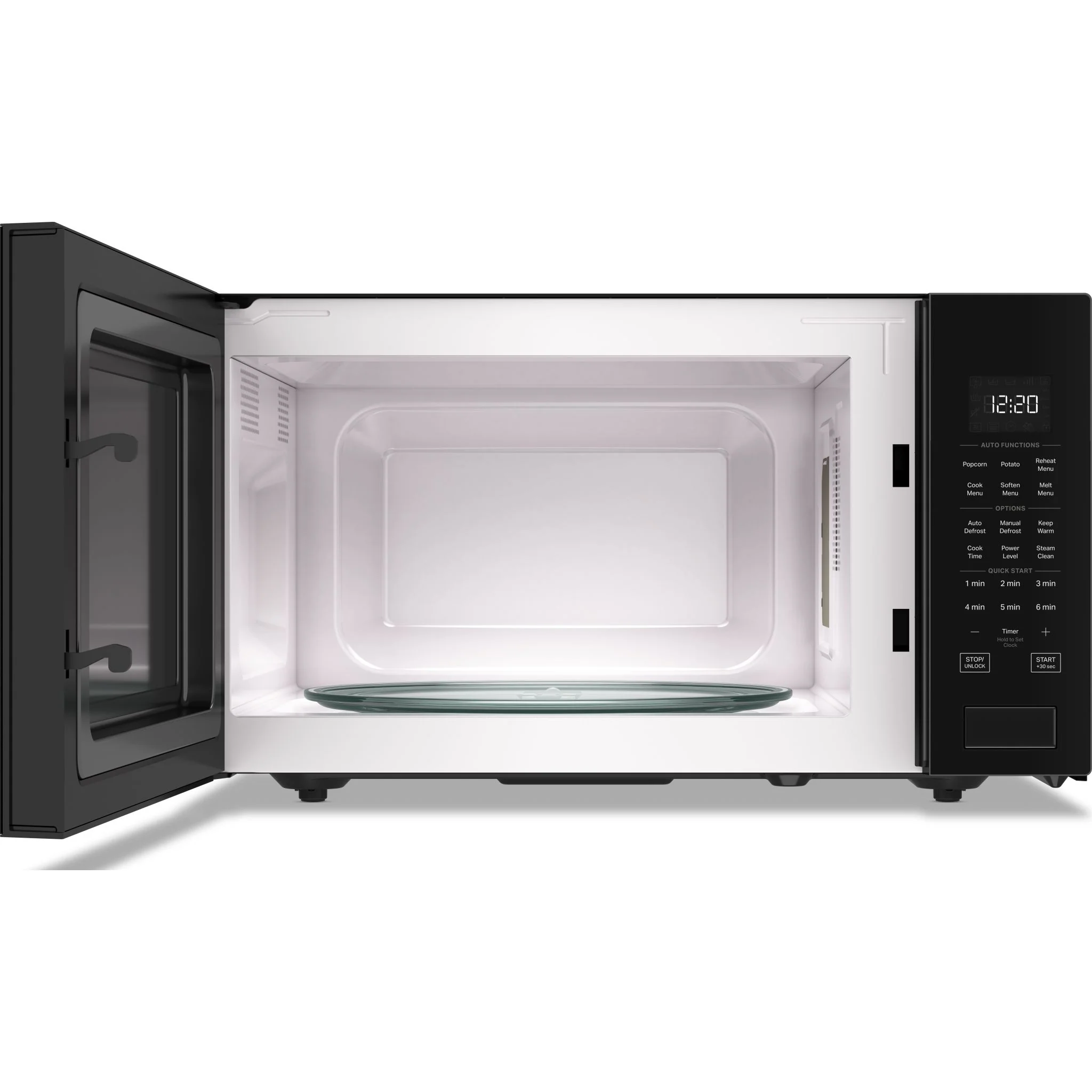 Whirlpool 1.6 cu.ft. Sensor Cooking Microwave - Black (YWMCS7022RB) - Image 3