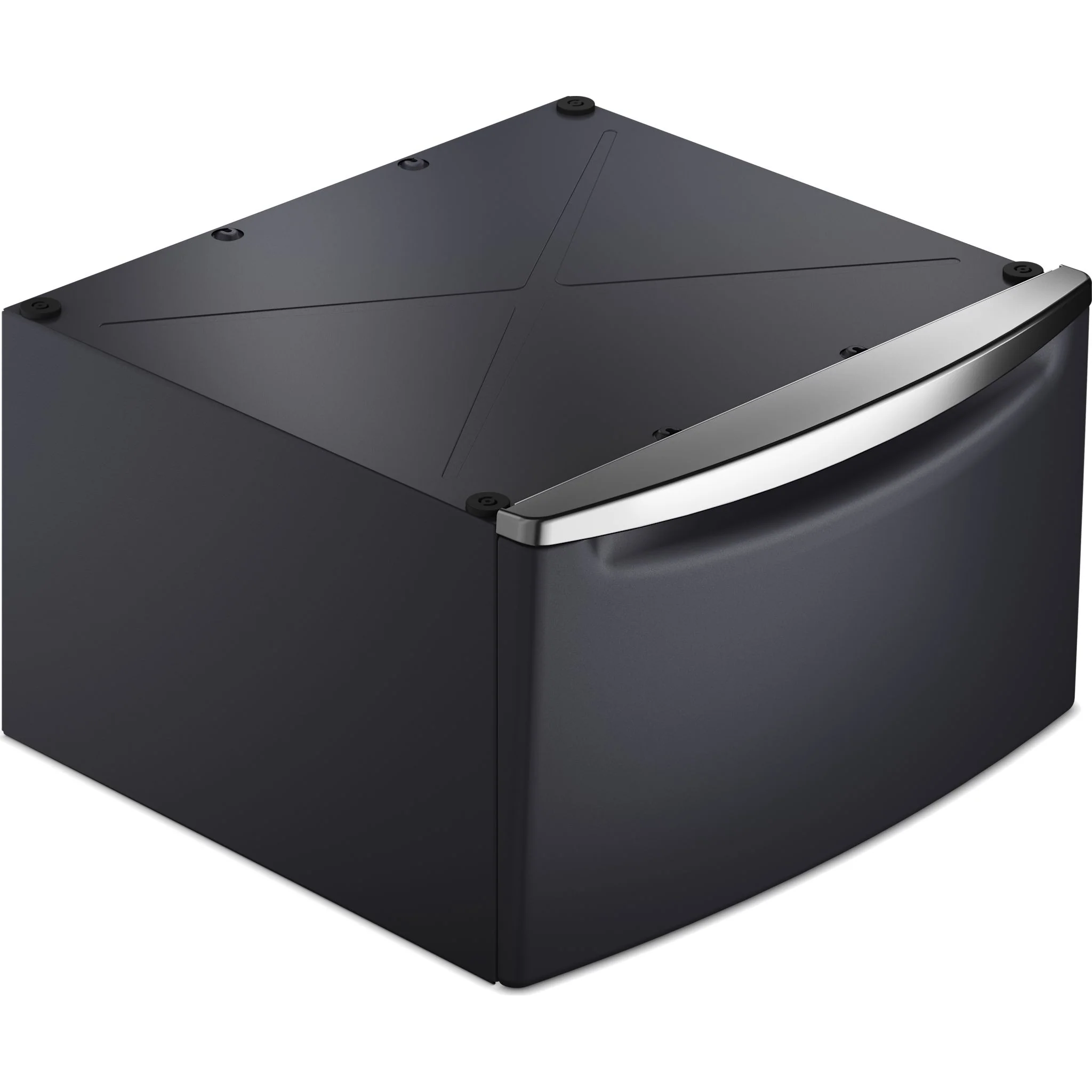 Whirlpool 15.5" (39.4 cm) Pedestal for Front Load Washer and Dryer with Storage -Midnight Steel (XHPC155RF) - Image 2