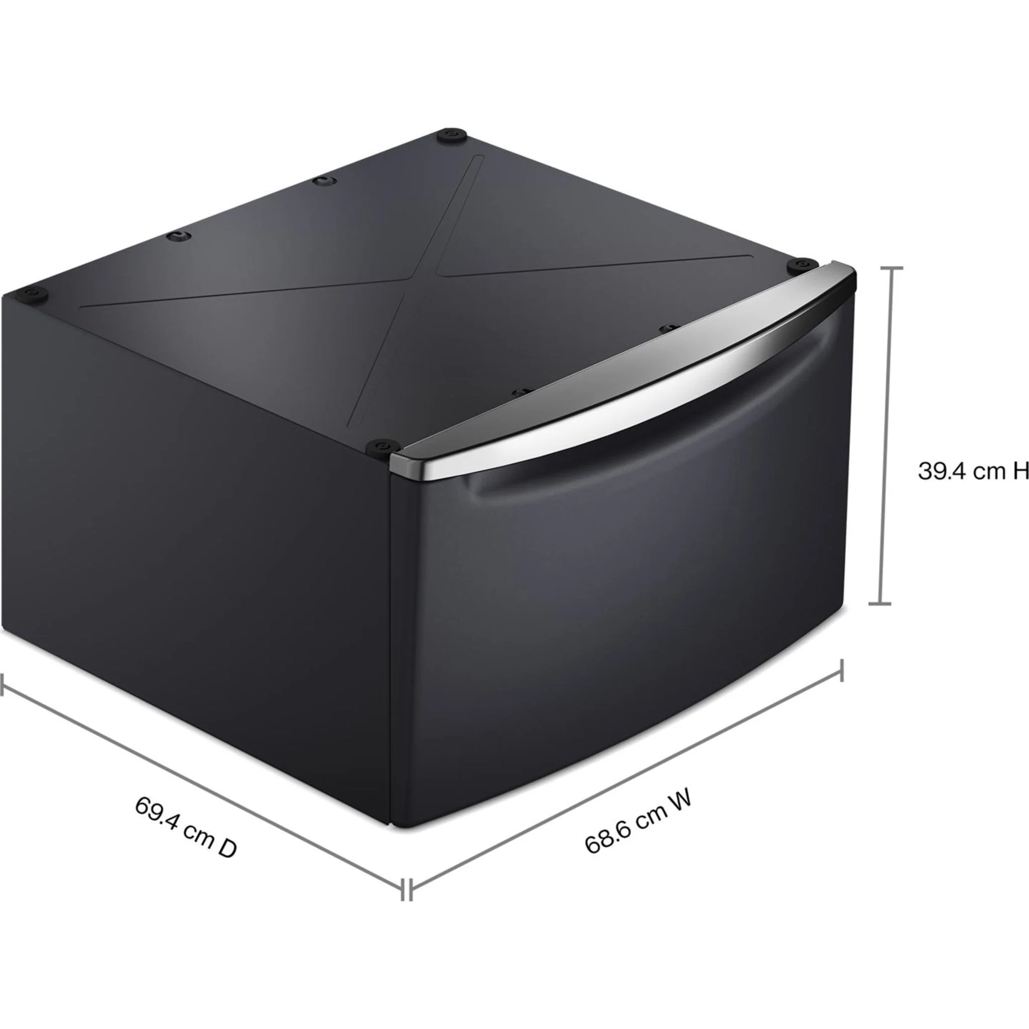 Whirlpool 15.5" (39.4 cm) Pedestal for Front Load Washer and Dryer with Storage -Midnight Steel (XHPC155RF) - Image 32