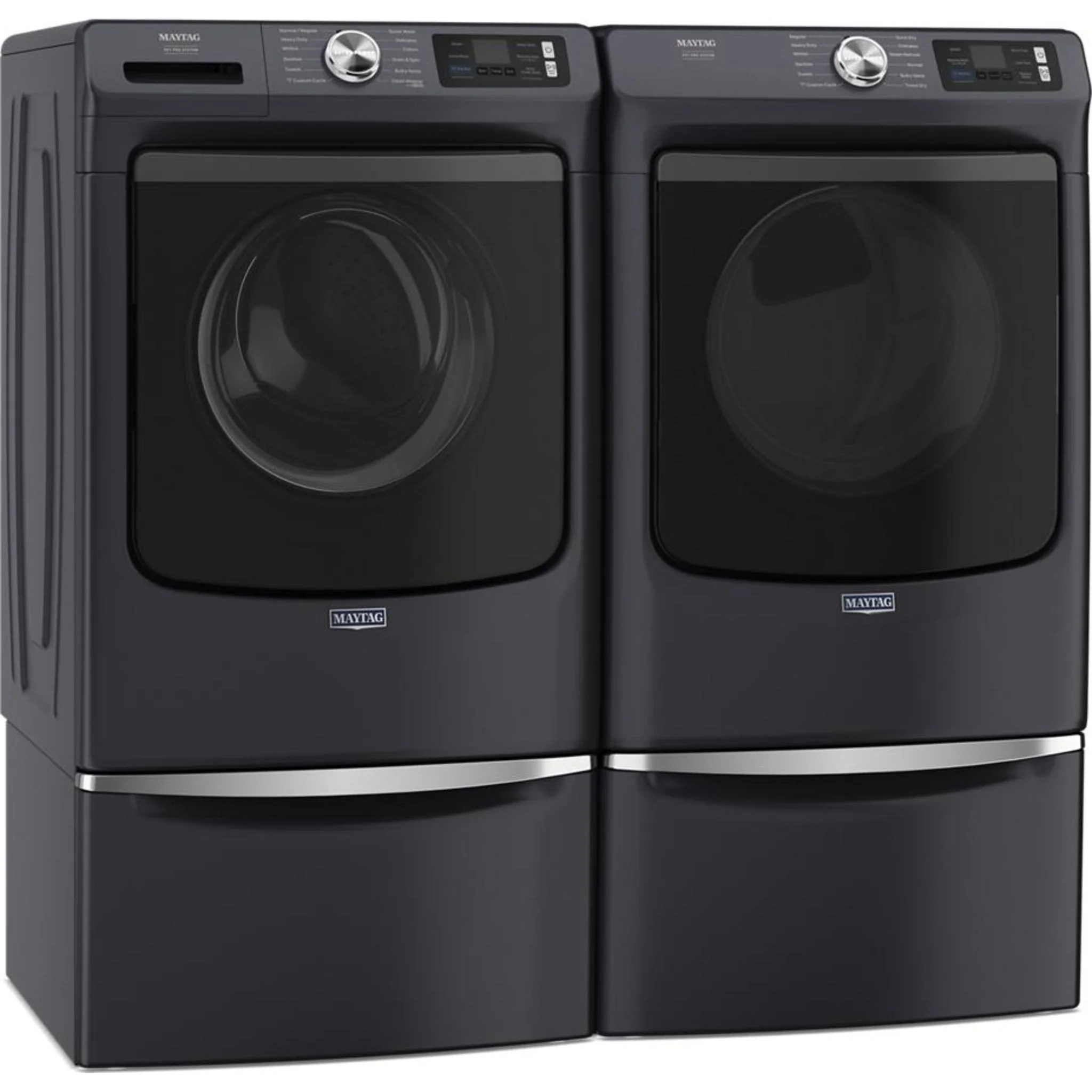 Whirlpool 15.5" (39.4 cm) Pedestal for Front Load Washer and Dryer with Storage -Midnight Steel (XHPC155RF) - Image 34