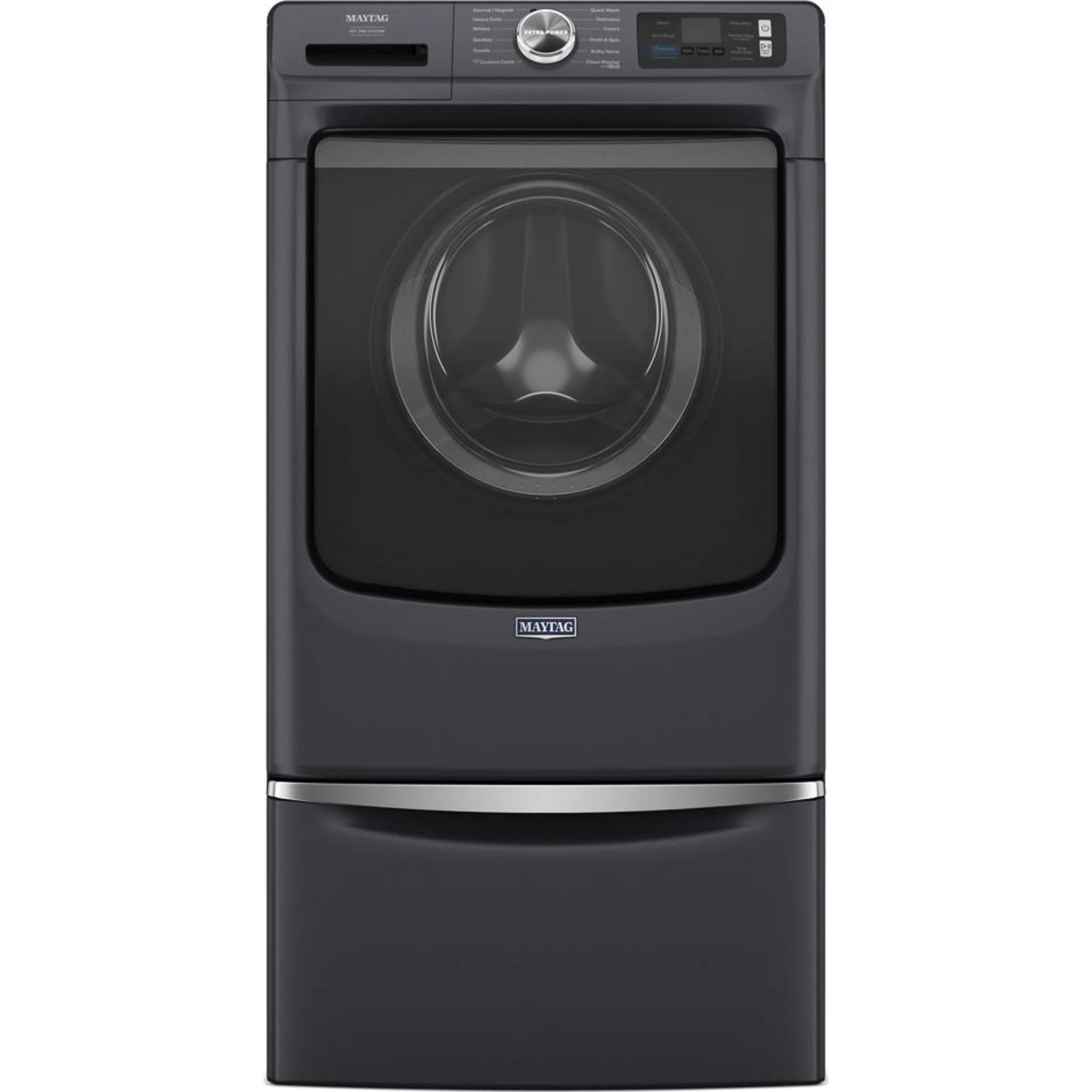 Whirlpool 15.5" (39.4 cm) Pedestal for Front Load Washer and Dryer with Storage -Midnight Steel (XHPC155RF) - Image 9