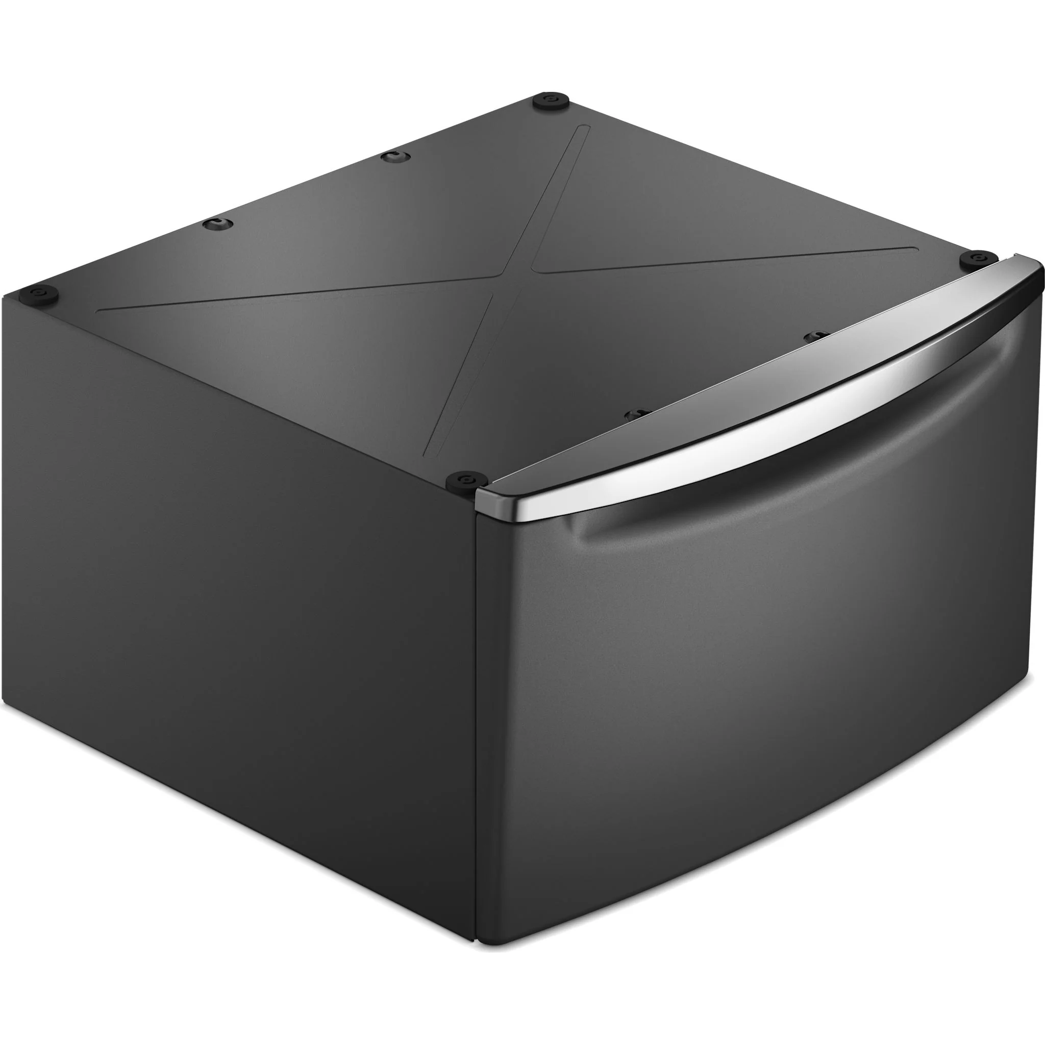 Whirlpool 15.5" Pedestal for Front Load Washer and Dryer with Storage -Volcano Black (XHPC155MBK) - Image 2
