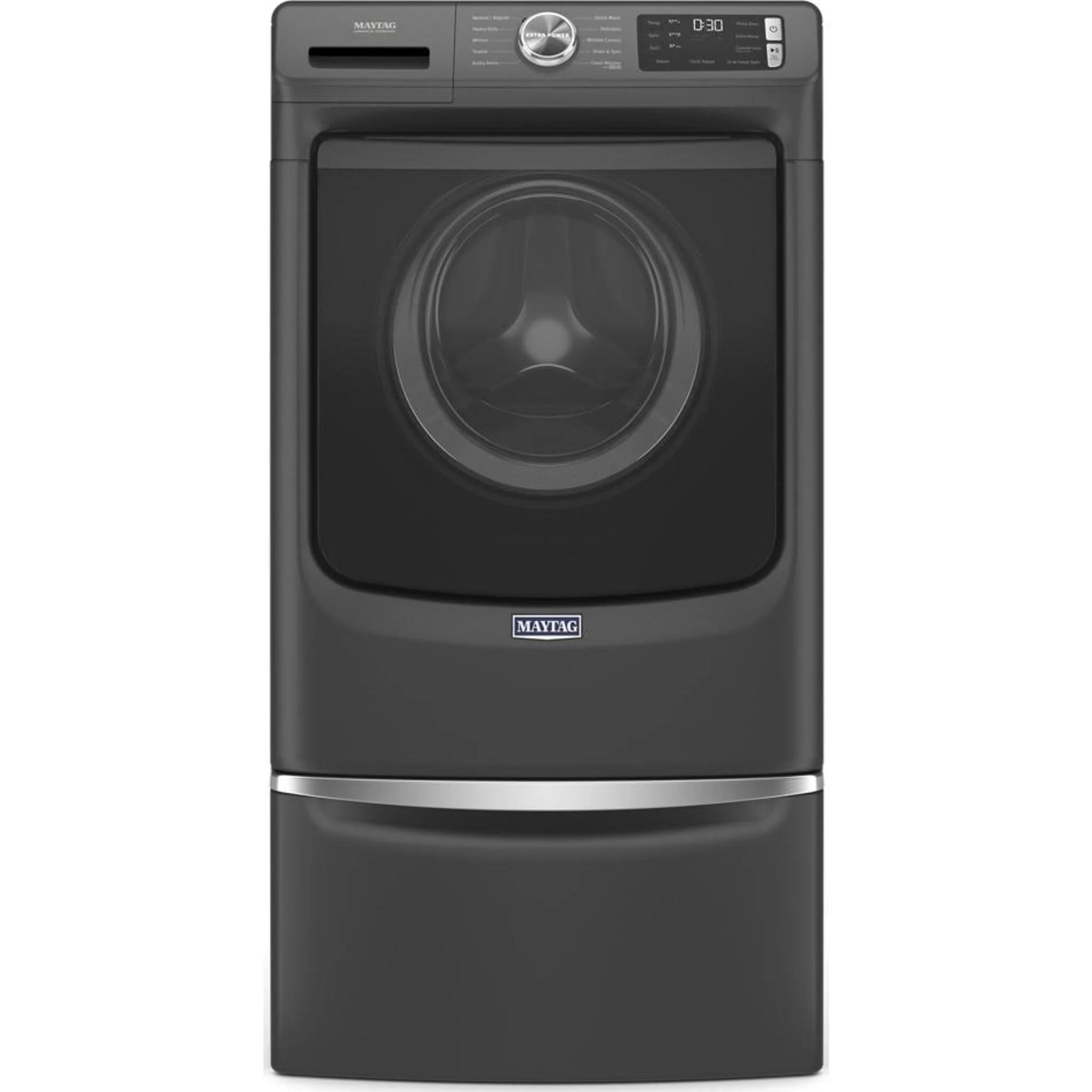 Whirlpool 15.5" Pedestal for Front Load Washer and Dryer with Storage -Volcano Black (XHPC155MBK) - Image 7