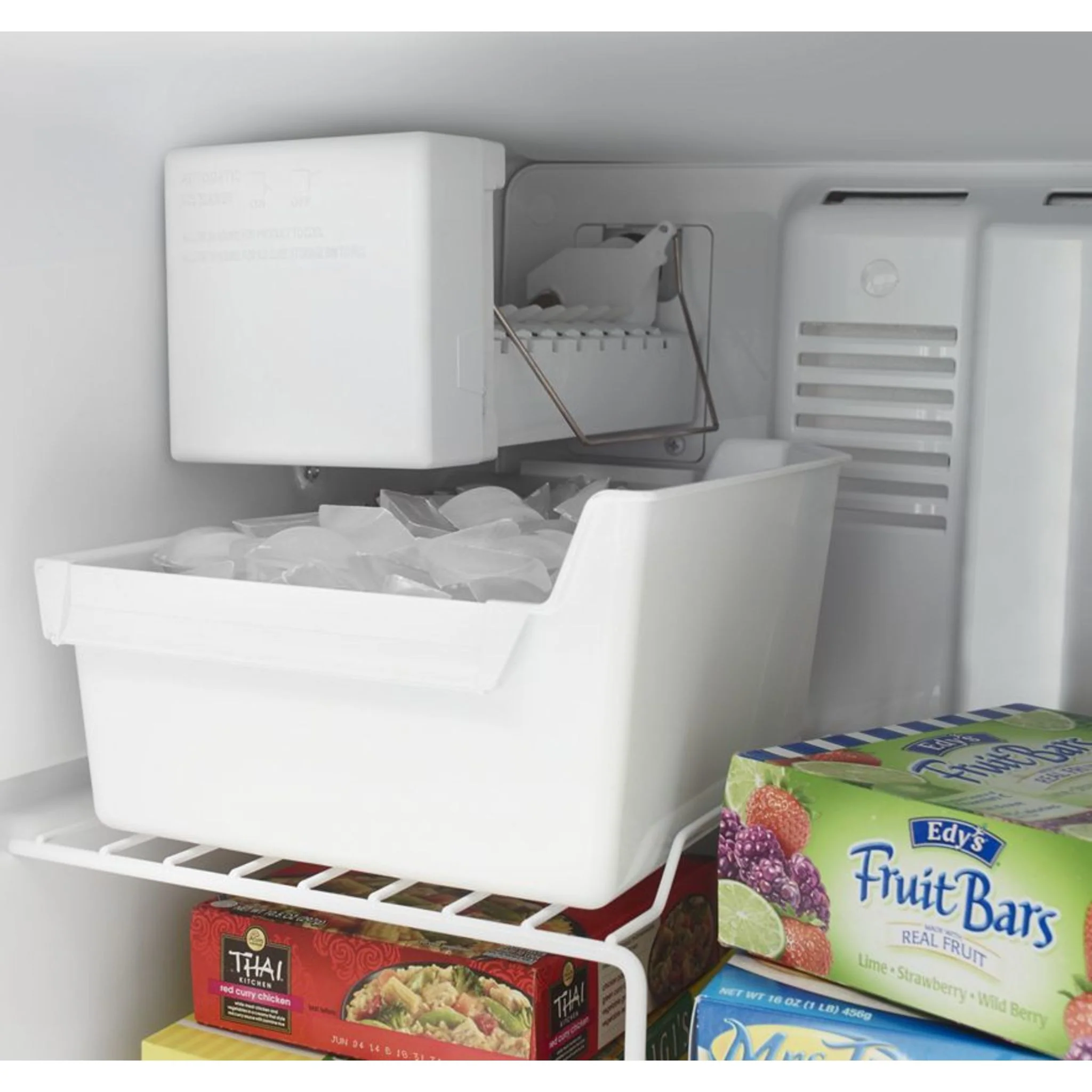 Whirlpool 30" Wide Top-Freezer Refrigerator -Monochromatic Stainless Steel (WRT148FZDM) - Image 12