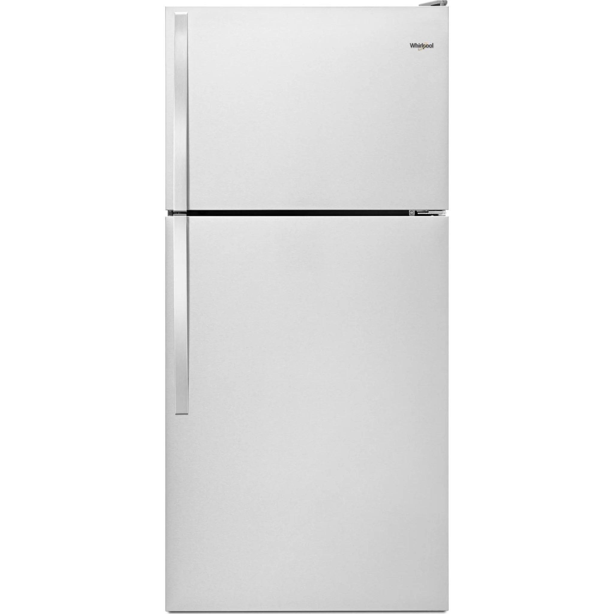 Whirlpool 30" Wide Top-Freezer Refrigerator -Monochromatic Stainless Steel (WRT148FZDM) - Image 4
