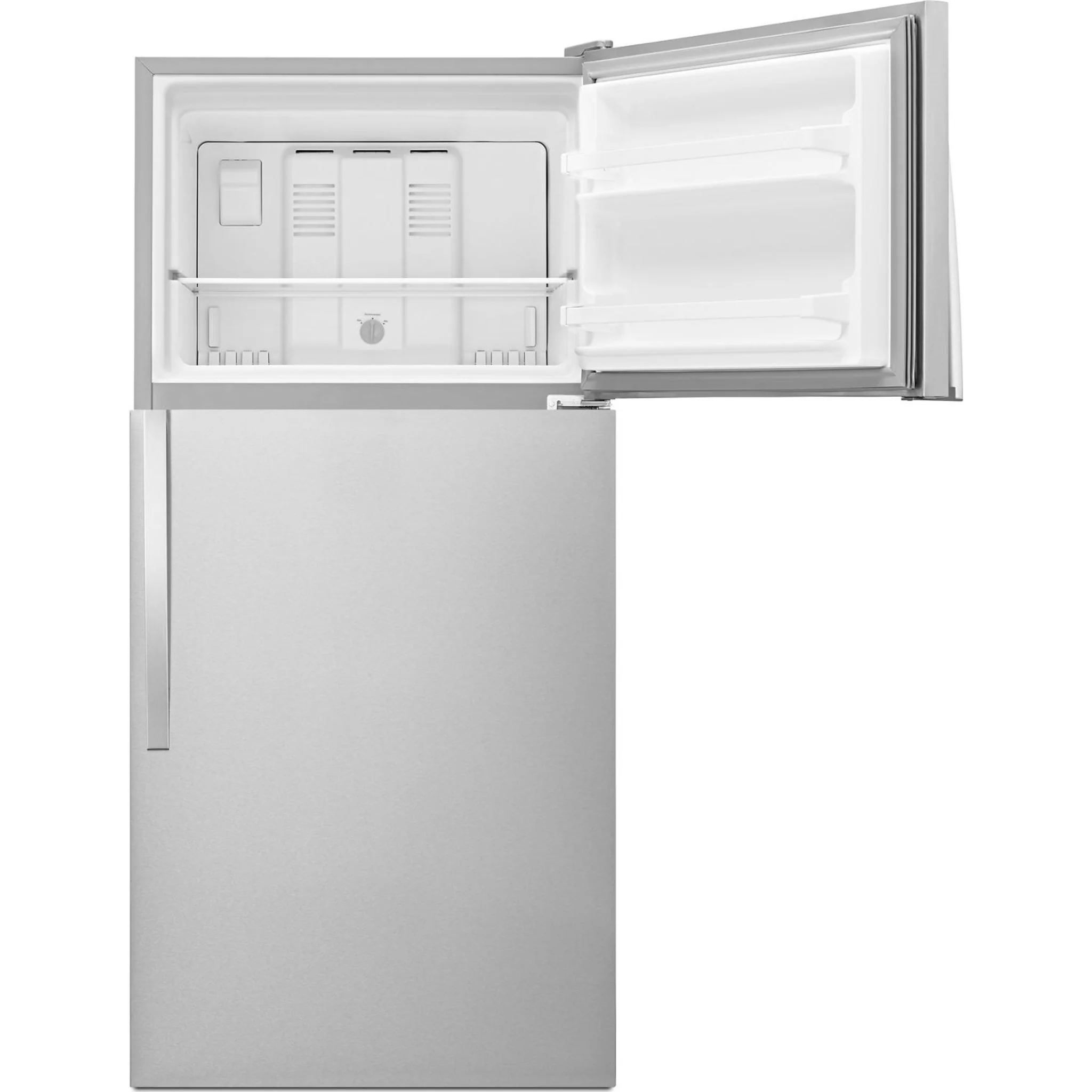Whirlpool 30" Wide Top-Freezer Refrigerator with Flexi-SlideBin -Monochromatic Stainless Steel (WRT318FZDM) - Image 27