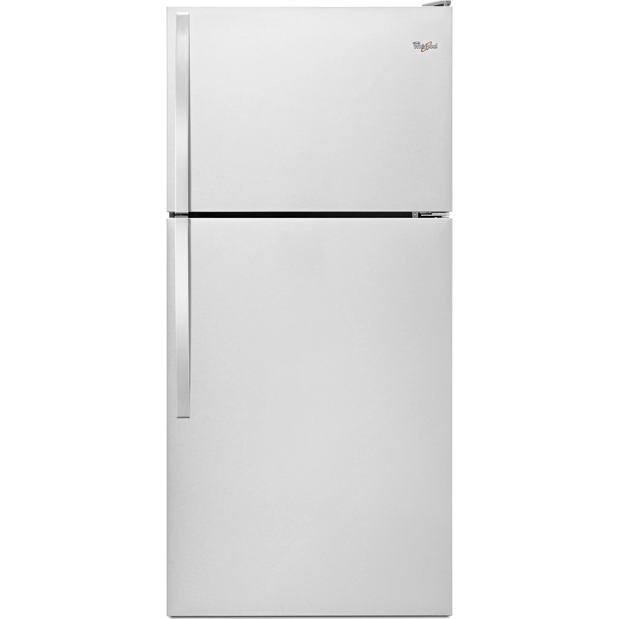 Whirlpool 30" Wide Top-Freezer Refrigerator with Flexi-SlideBin -Monochromatic Stainless Steel (WRT318FZDM) - Image 8