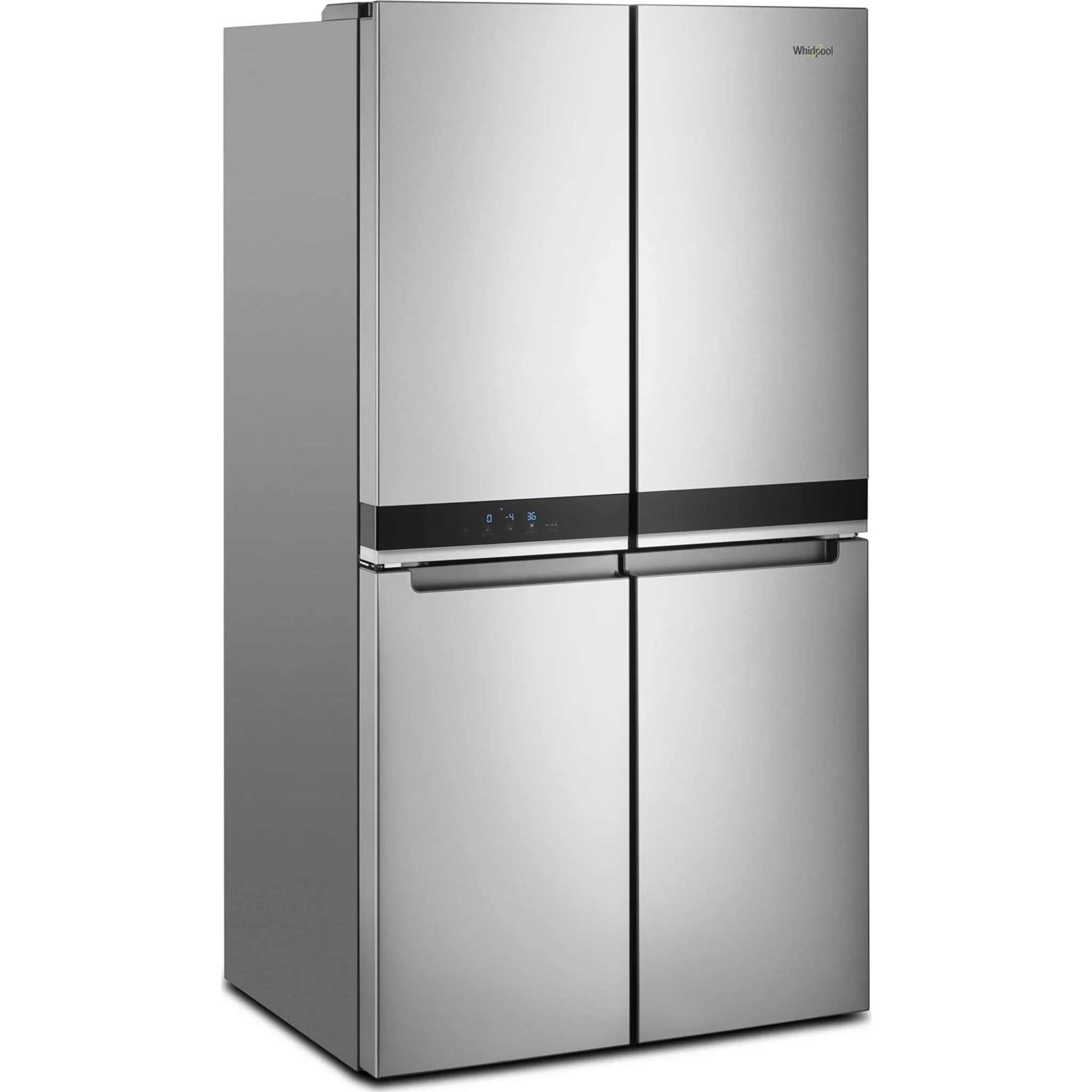 Whirlpool 36-inch Wide Counter Depth 4 Door Refrigerator - 19.4 cu. ft. -Fingerprint-Resistant Stainless Finish (WRQA59CNKZ) - Image 6