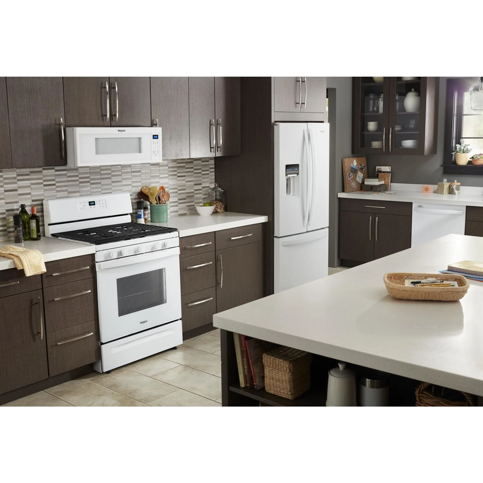 Whirlpool 30-inch Wide French Door Refrigerator - 20 cu. ft. -White (WRF560SEHW) - Image 12