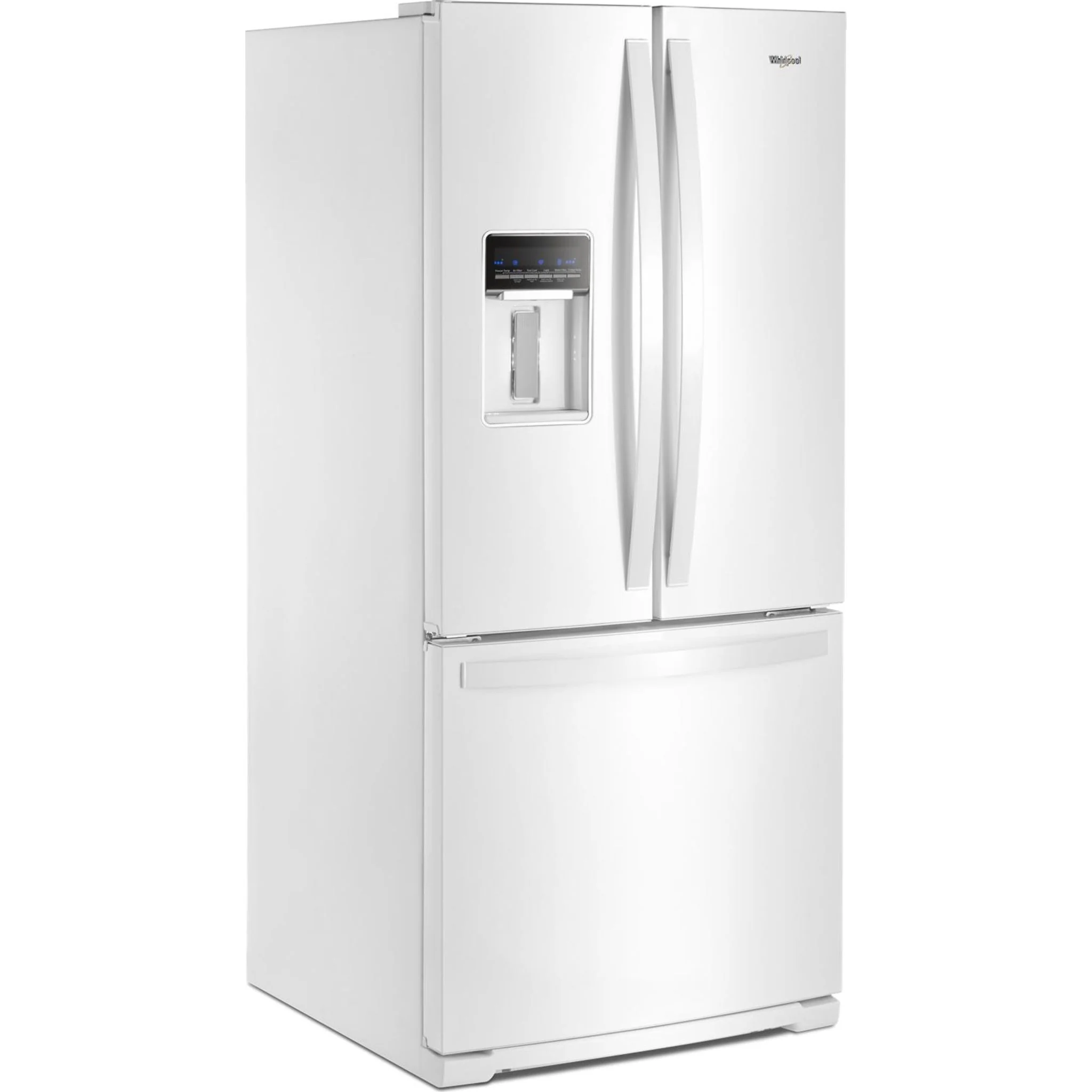 Whirlpool 30-inch Wide French Door Refrigerator - 20 cu. ft. -White (WRF560SEHW) - Image 19