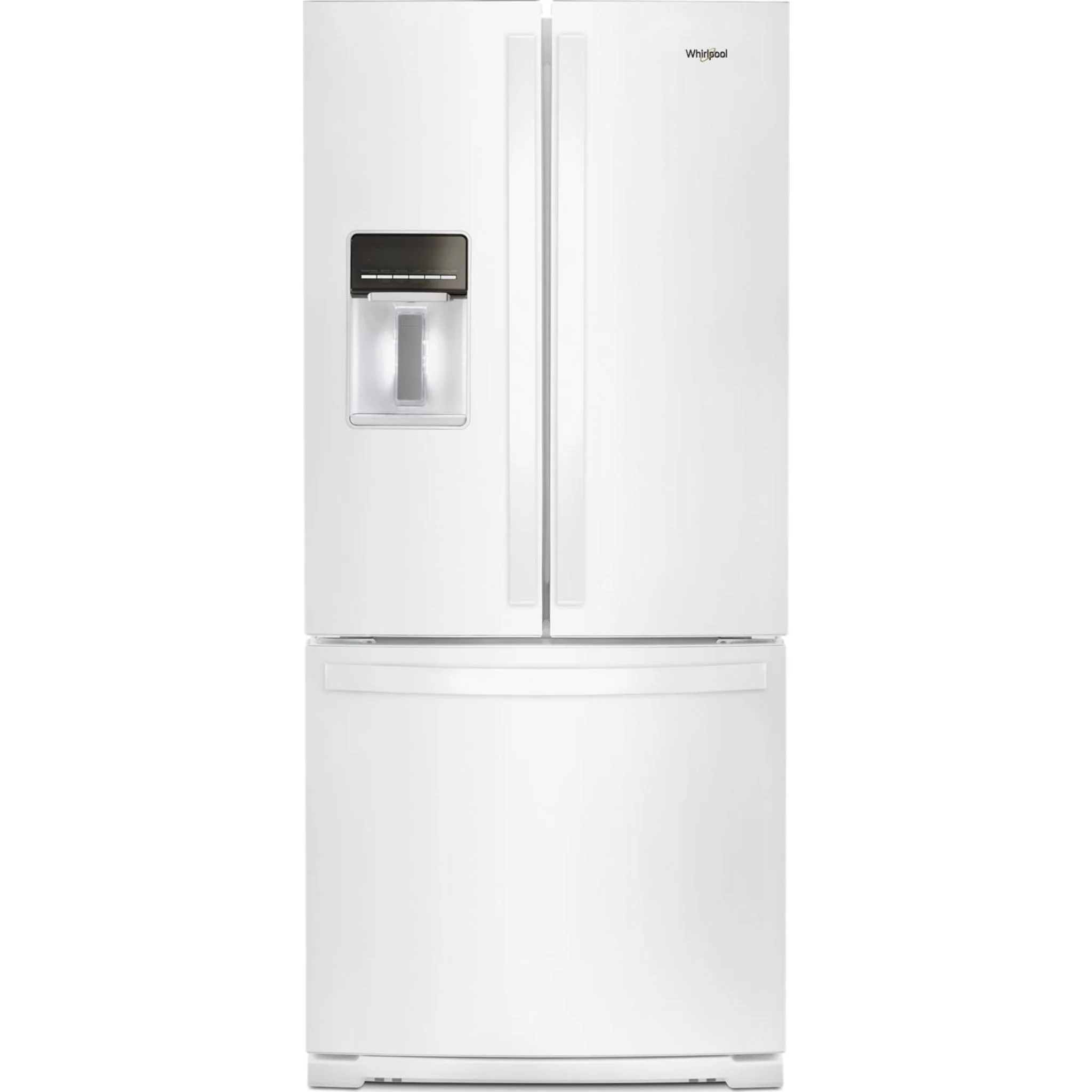 Whirlpool 30-inch Wide French Door Refrigerator - 20 cu. ft. -White (WRF560SEHW) - Image 8