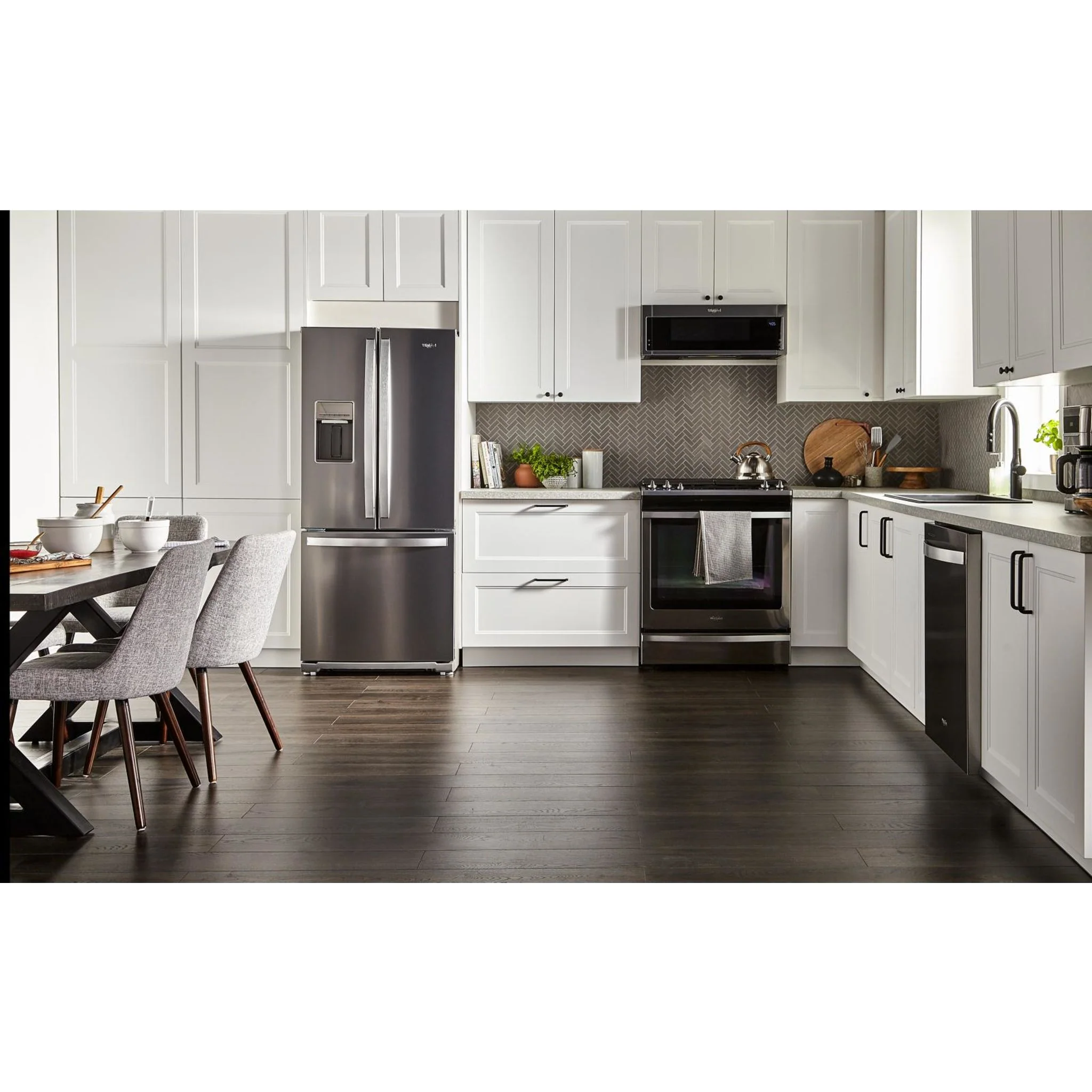 Whirlpool 30-inch Wide French Door Refrigerator - 20 cu. ft. -Fingerprint Resistant Stainless Steel (WRF560SEHZ) - Image 12