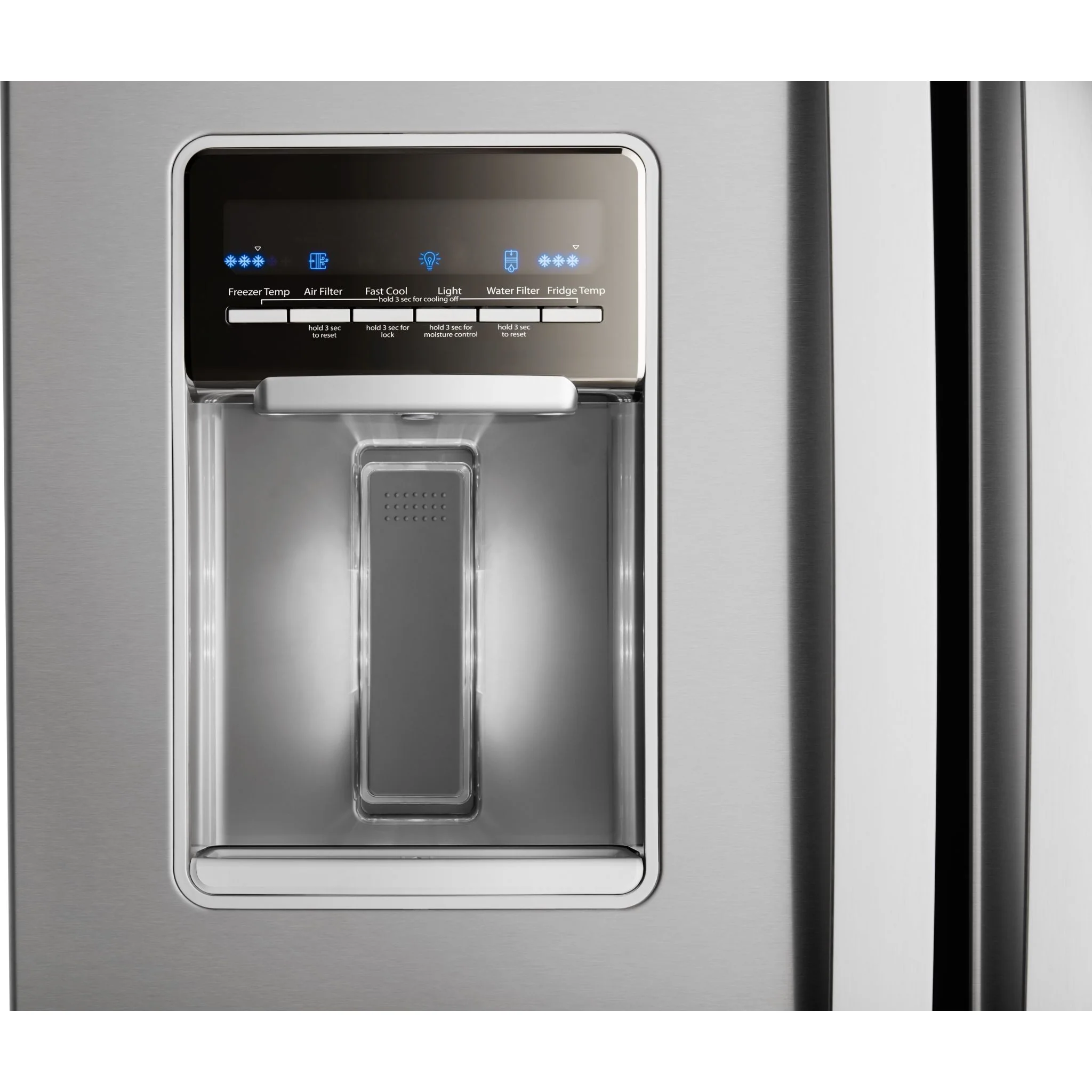 Whirlpool 30-inch Wide French Door Refrigerator - 20 cu. ft. -Fingerprint Resistant Stainless Steel (WRF560SEHZ) - Image 3