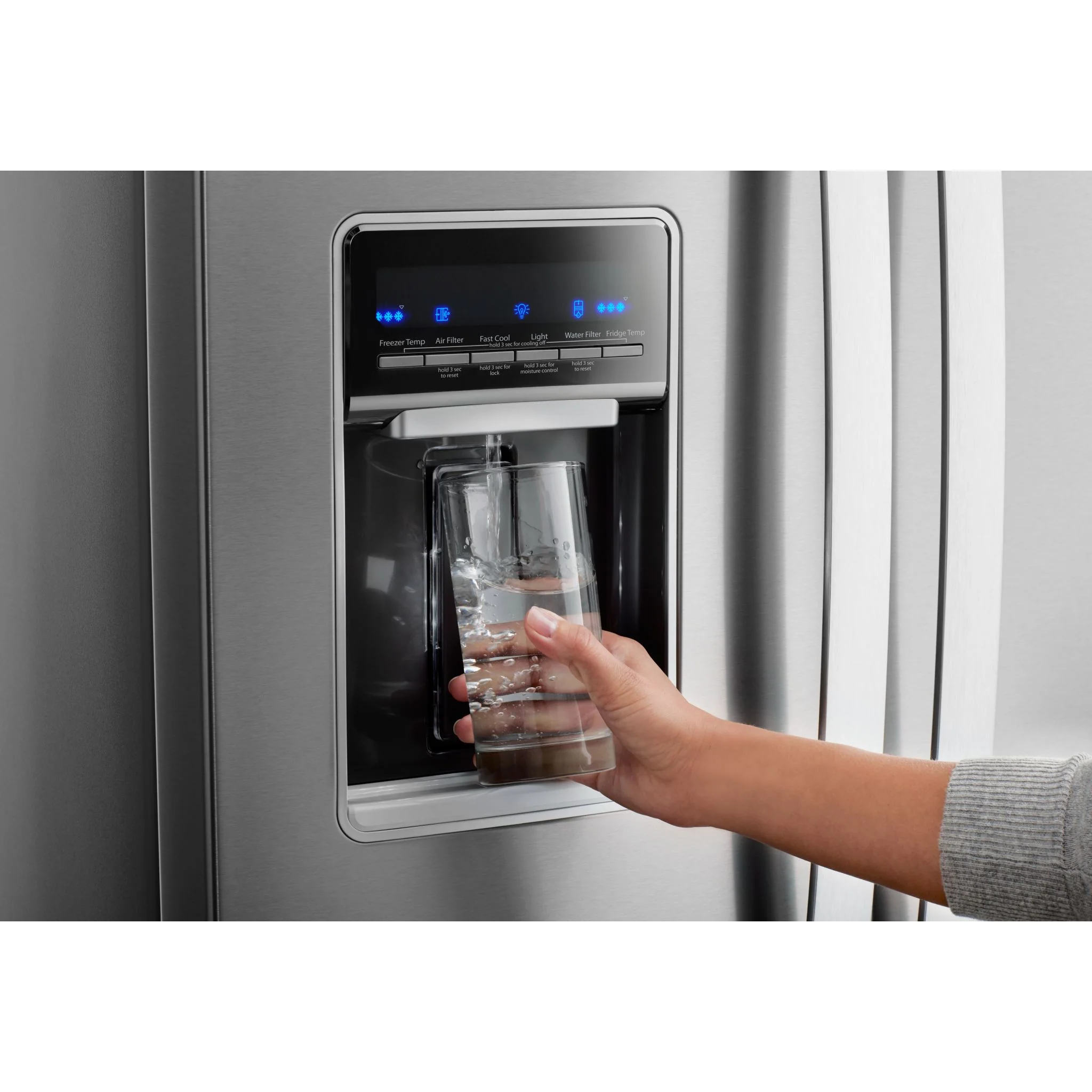 Whirlpool 30-inch Wide French Door Refrigerator - 20 cu. ft. -Fingerprint Resistant Stainless Steel (WRF560SEHZ) - Image 4
