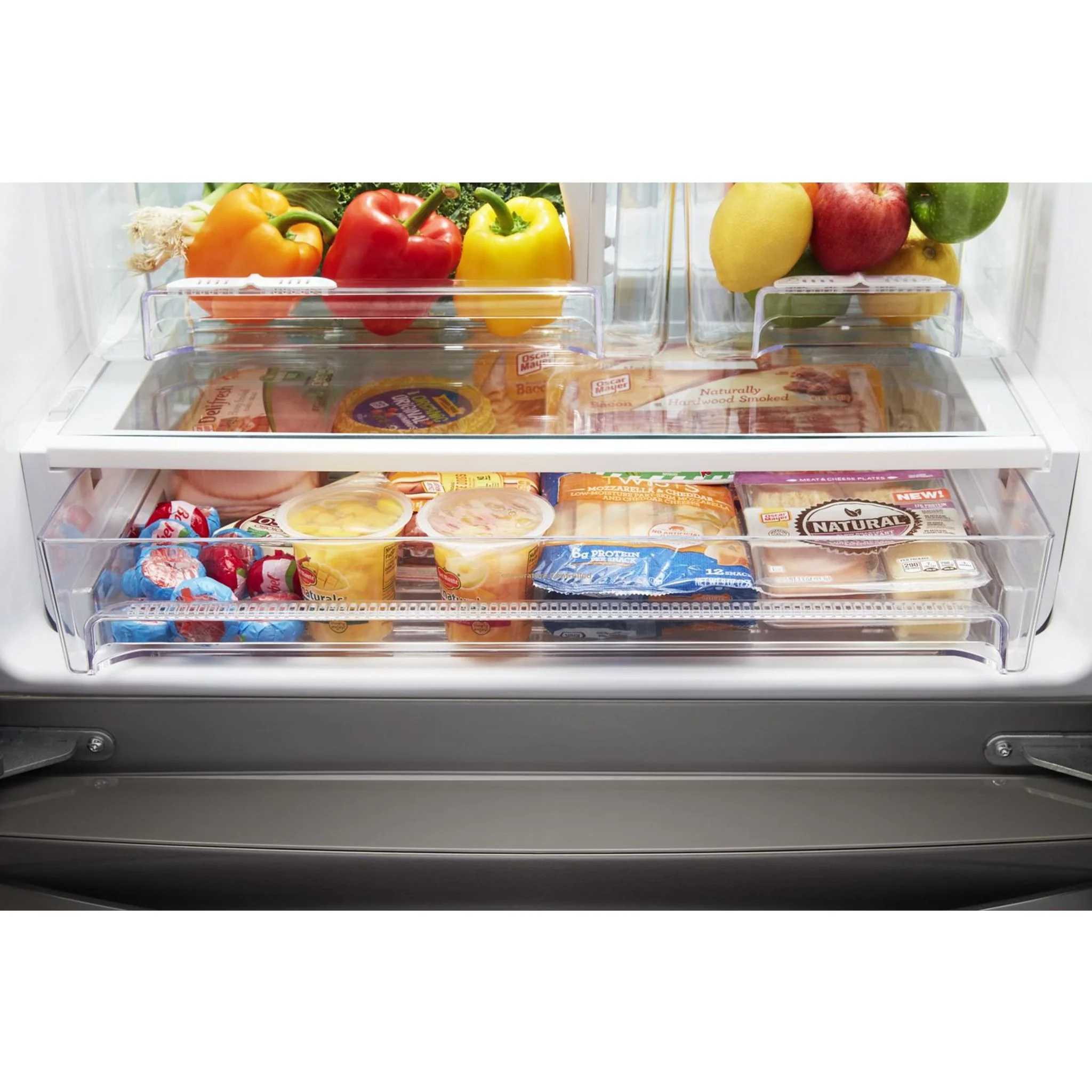 Whirlpool 30-inch Wide French Door Refrigerator - 20 cu. ft. -White (WRF560SFHW) - Image 27
