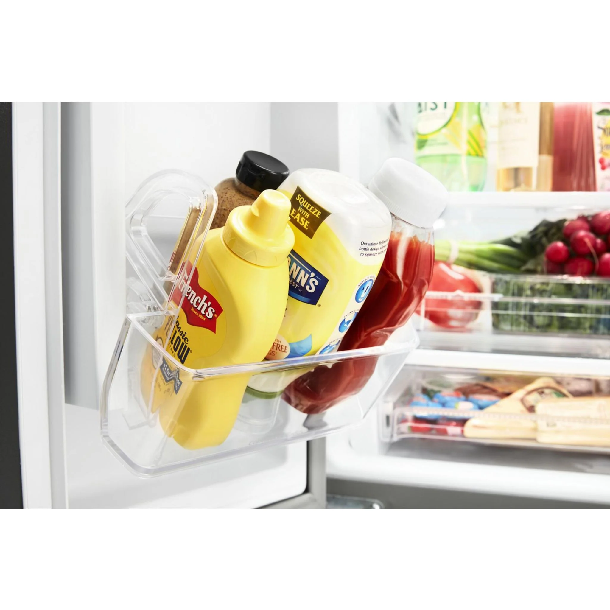 Whirlpool 30-inch Wide French Door Refrigerator - 20 cu. ft. -White (WRF560SFHW) - Image 28