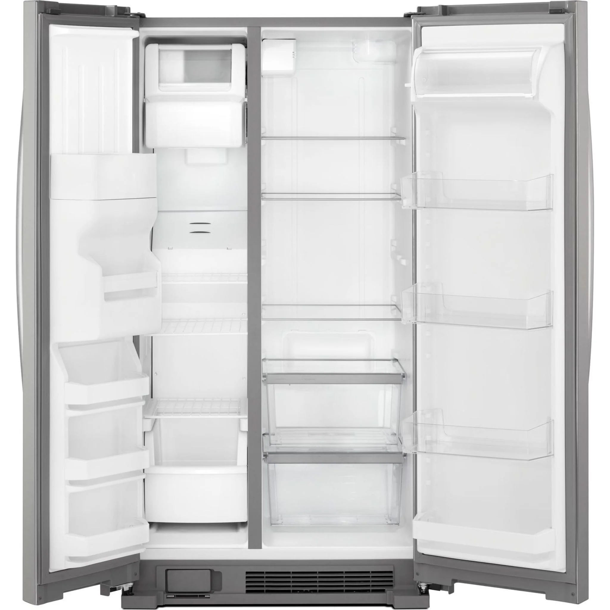 Whirlpool 33-inch Wide Side-by-Side Refrigerator - 21 cu. ft. -Monochromatic Stainless Steel (WRS331SDHM) - Image 17