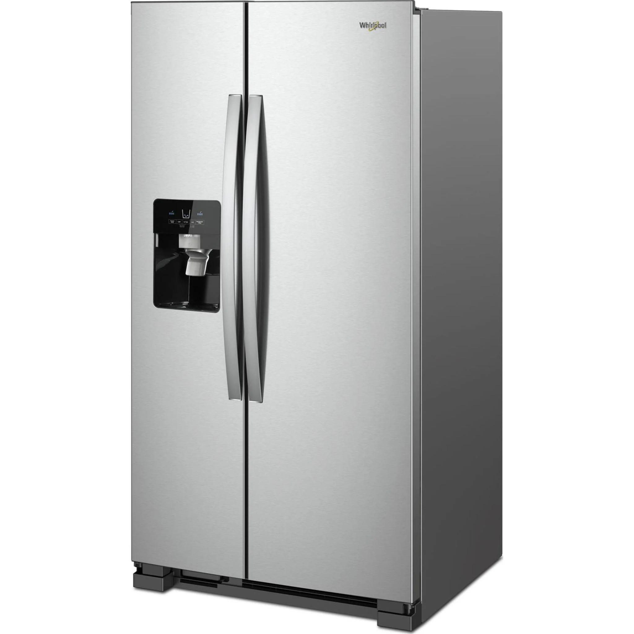 Whirlpool 33-inch Wide Side-by-Side Refrigerator - 21 cu. ft. -Monochromatic Stainless Steel (WRS331SDHM) - Image 24