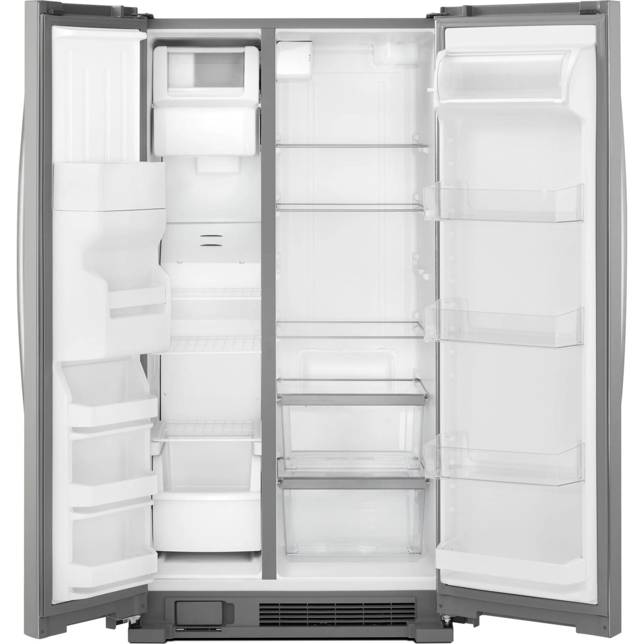 Whirlpool 33-inch Wide Side-by-Side Refrigerator - 21 cu. ft. -Monochromatic Stainless Steel (WRS331SDHM) - Image 31