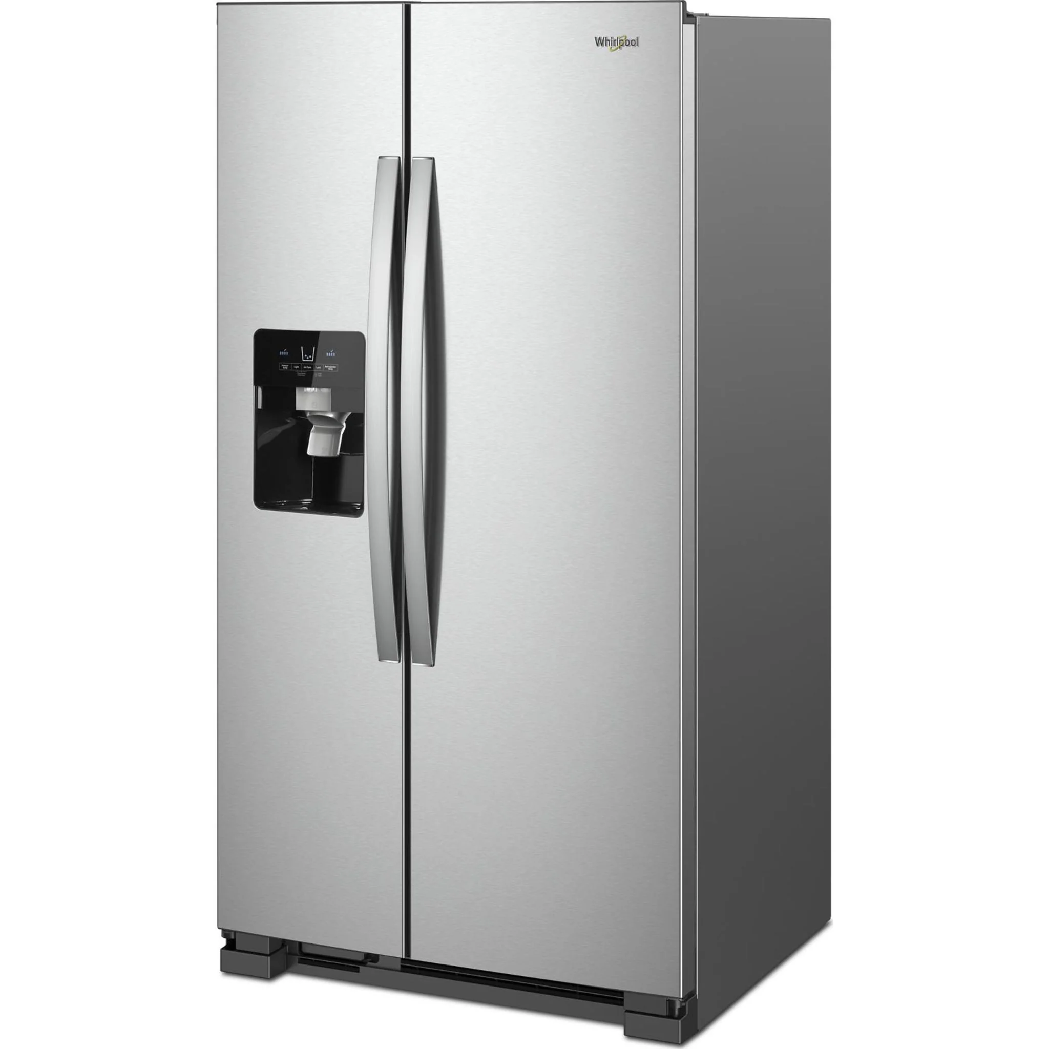 Whirlpool 33-inch Wide Side-by-Side Refrigerator - 21 cu. ft. -Monochromatic Stainless Steel (WRS331SDHM) - Image 38