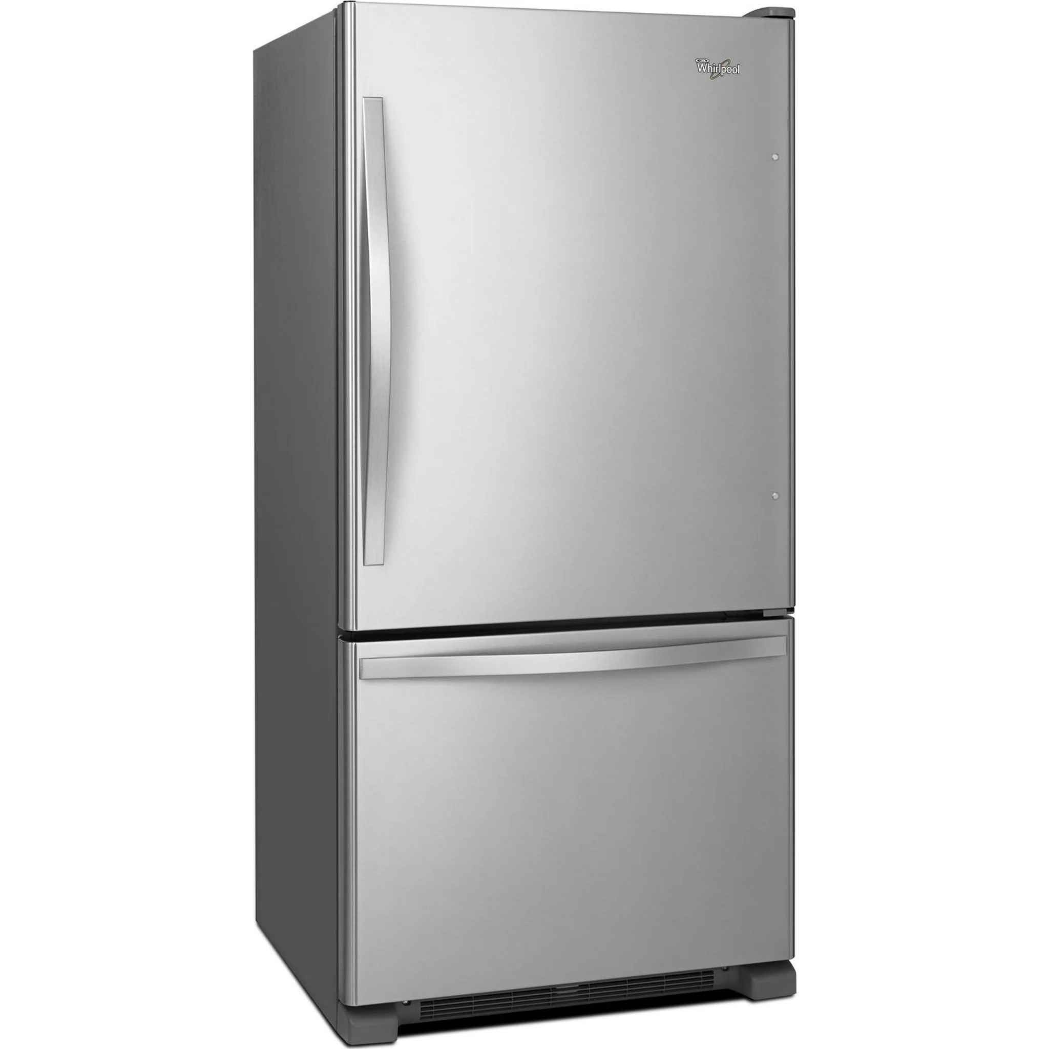 Whirlpool 22 cu. ft. Bottom-Freezer Refrigerator with Freezer Drawer -Stainless Steel (WRB322DMBM) - Image 11