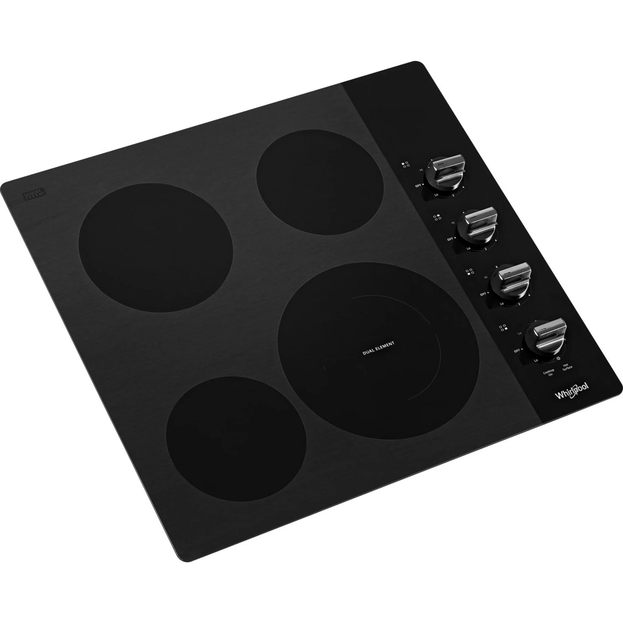 Whirlpool 24-inch Compact Electric Ceramic Glass Cooktop -Black (WCE55US4HB) - Image 15