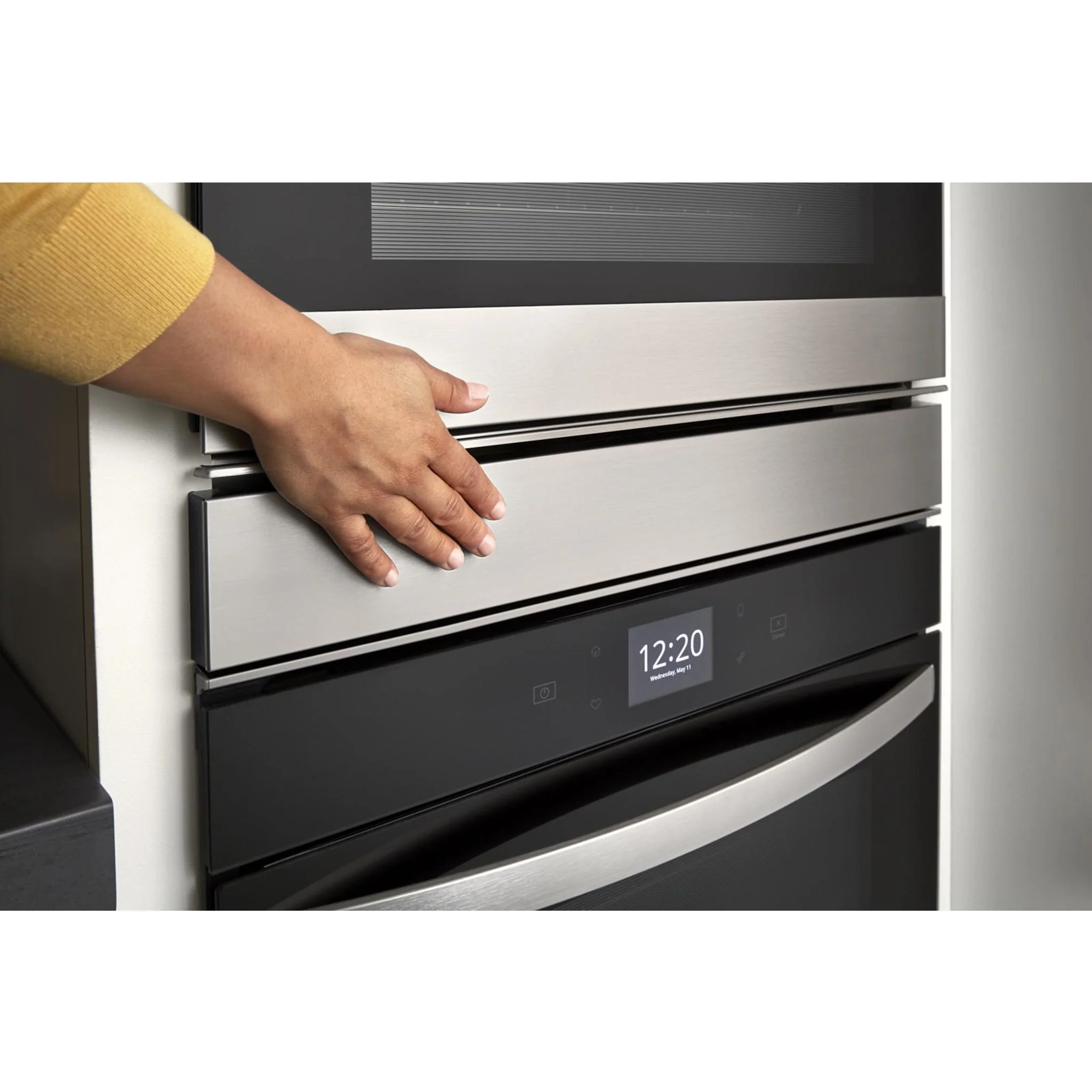Whirlpool 5.8 Cu. Ft. 24 Inch Double Wall Oven with Convection -Fingerprint Resistant Stainless Steel (WOD52ES4MZ) - Image 10