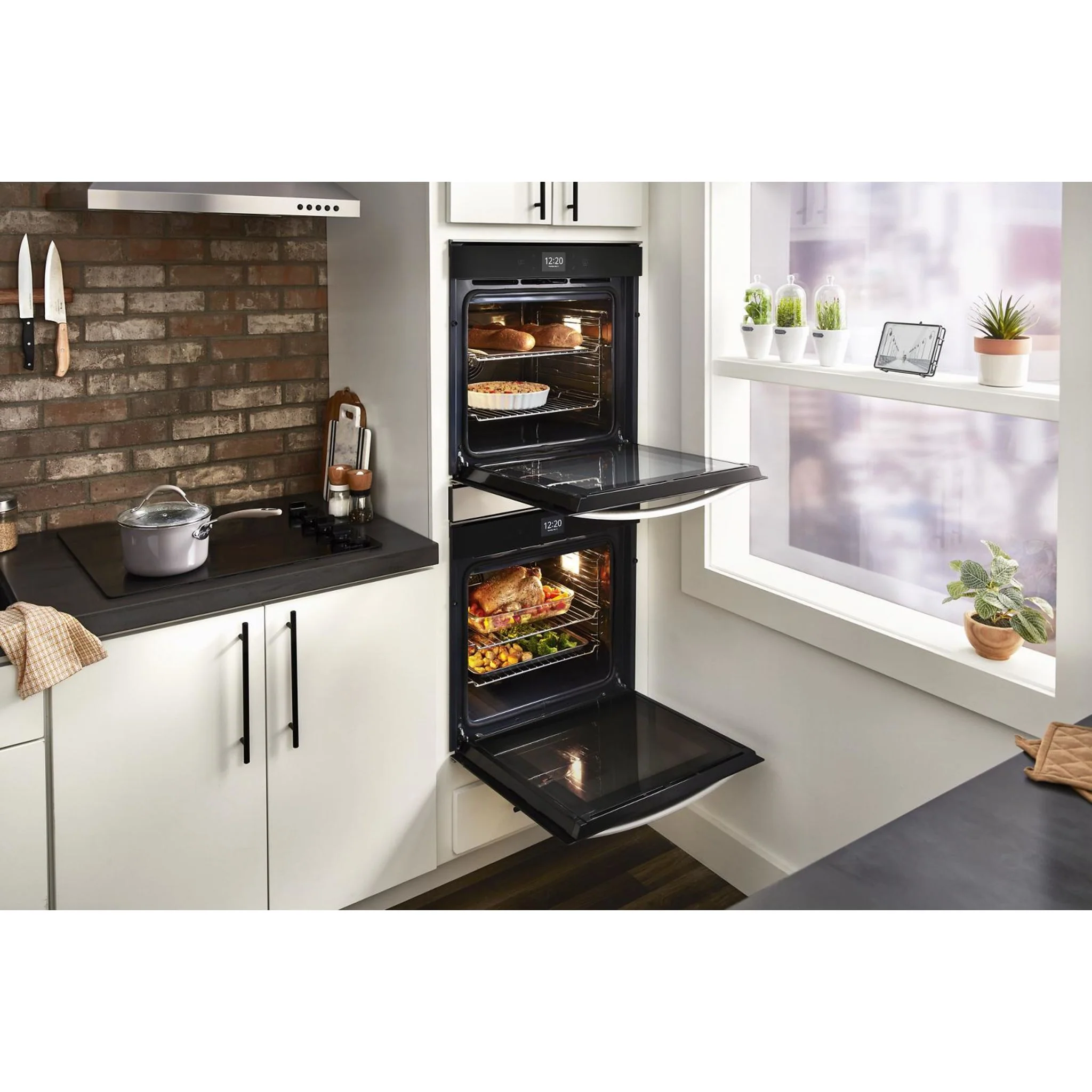 Whirlpool 5.8 Cu. Ft. 24 Inch Double Wall Oven with Convection -Fingerprint Resistant Stainless Steel (WOD52ES4MZ) - Image 40