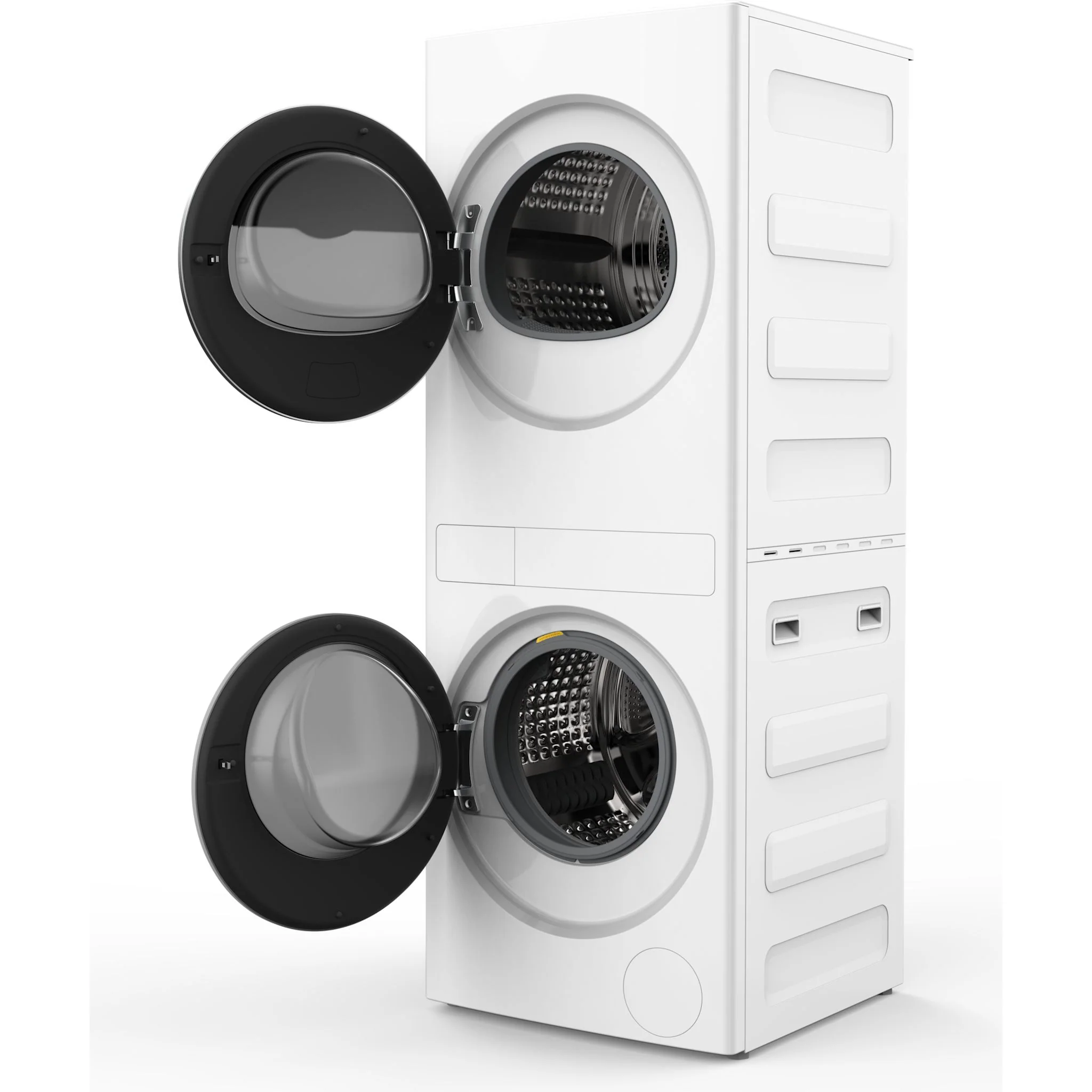 Whirlpool 24-in Compact ENERGY STAR® Certified Ventless Heat Pump Laundry Tower with 3.2-cu. ft. I.E.C. Washer and Electric 4.3-cu ft Dryer - White (YWFH5424SW) - Image 5