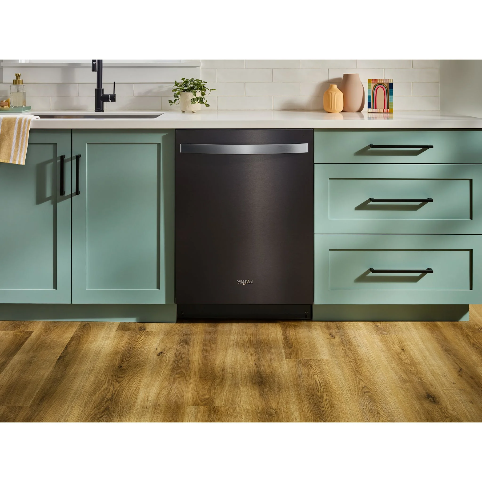 Whirlpool 24-Inch Dishwasher with Total Coverage Wash Action and Auto Open Air Dry in Fingerprint Resistant Black Stainless - Print Resist Blk Stnlss (WDTS8024SV) - Image 7