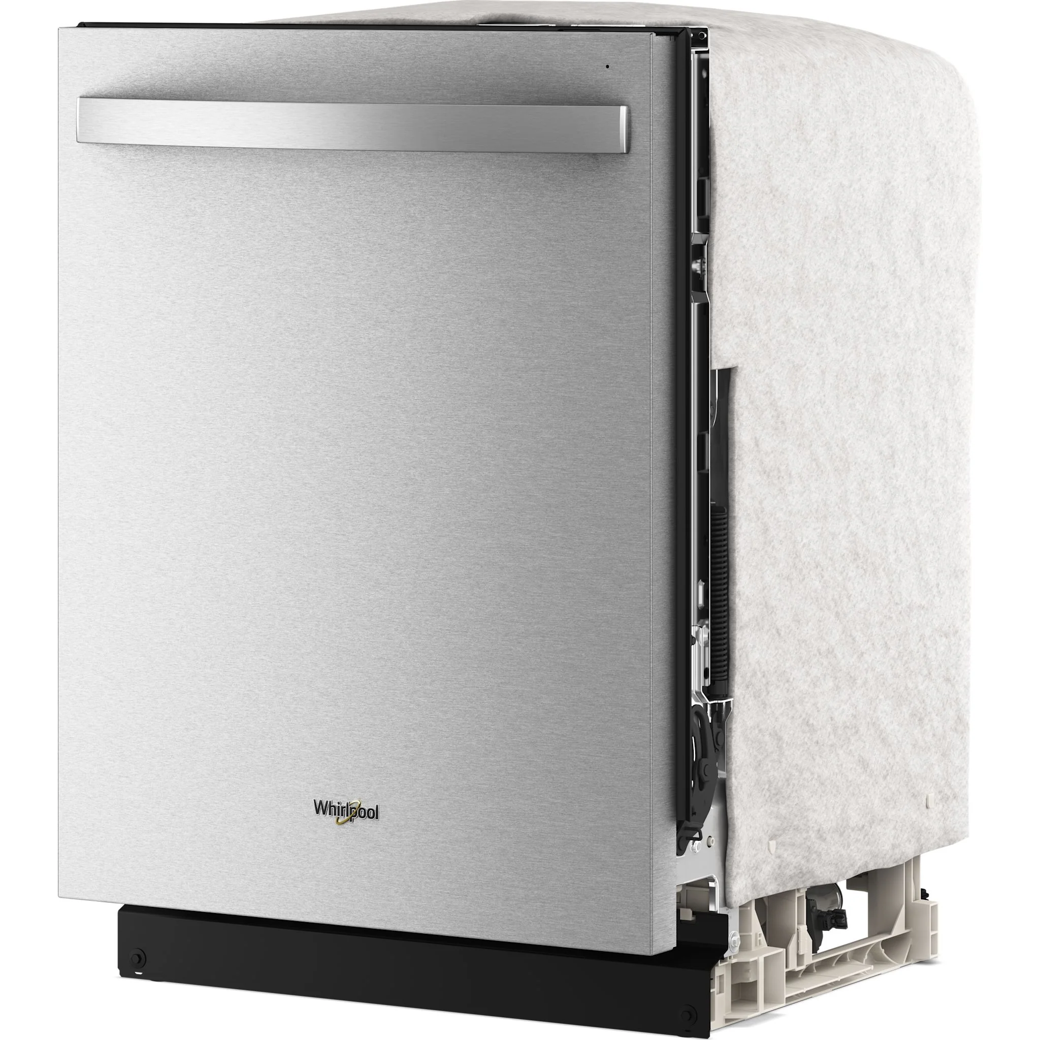 Whirlpool 24-Inch Dishwasher with Total Coverage Wash Action and Auto Open Air Dry in Fingerprint Resistant Stainless Steel - Fingerprint Resistant Stainless Steel (WDTS8024SZ) - Image 3