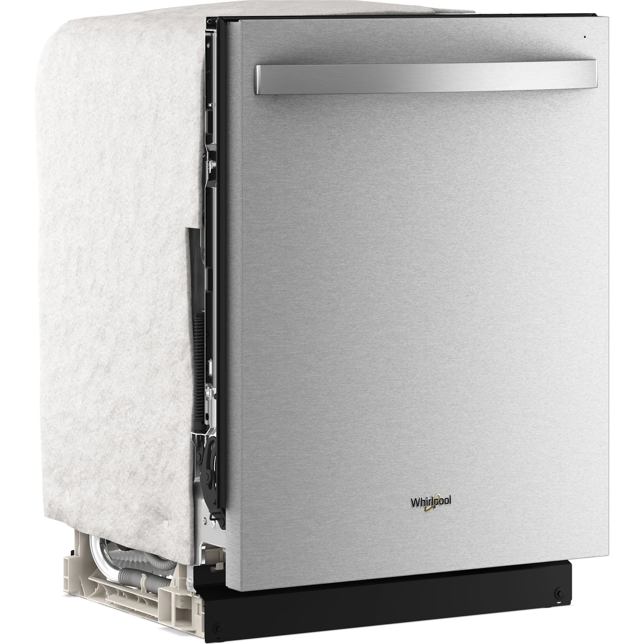 Whirlpool 24-Inch Dishwasher with Total Coverage Wash Action and Auto Open Air Dry in Fingerprint Resistant Stainless Steel - Fingerprint Resistant Stainless Steel (WDTS8024SZ) - Image 4