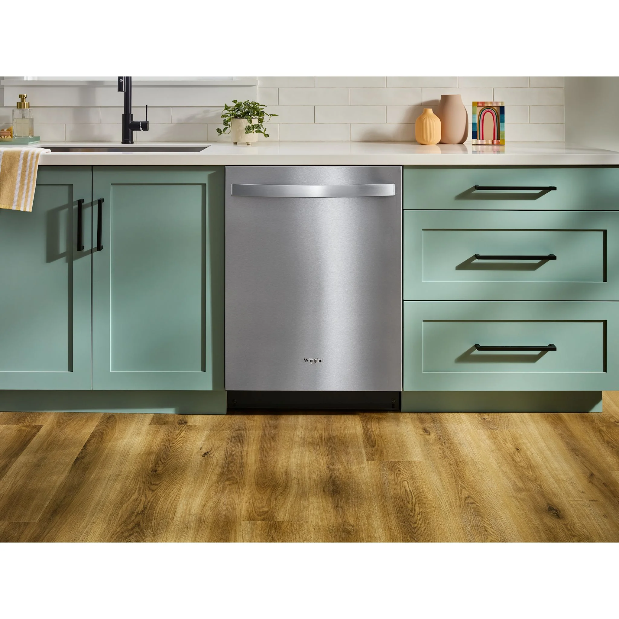 Whirlpool 24-Inch Dishwasher with Total Coverage Wash Action and Auto Open Air Dry in Fingerprint Resistant Stainless Steel - Fingerprint Resistant Stainless Steel (WDTS8024SZ) - Image 6