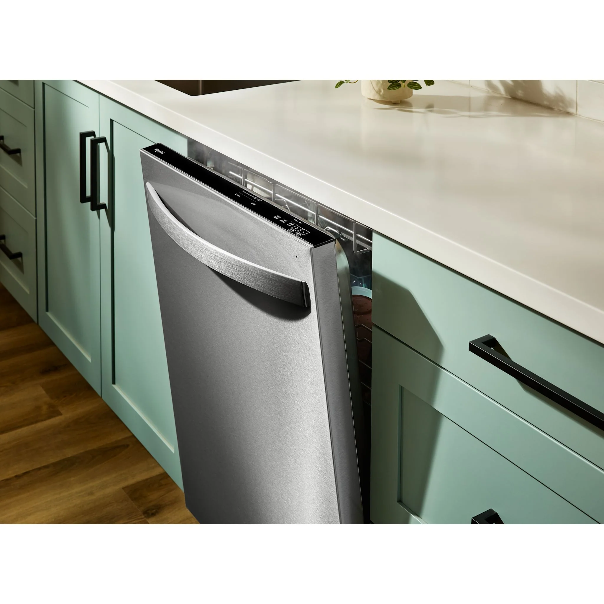 Whirlpool 24-Inch Dishwasher with Total Coverage Wash Action and Auto Open Air Dry in Fingerprint Resistant Stainless Steel - Fingerprint Resistant Stainless Steel (WDTS8024SZ) - Image 7
