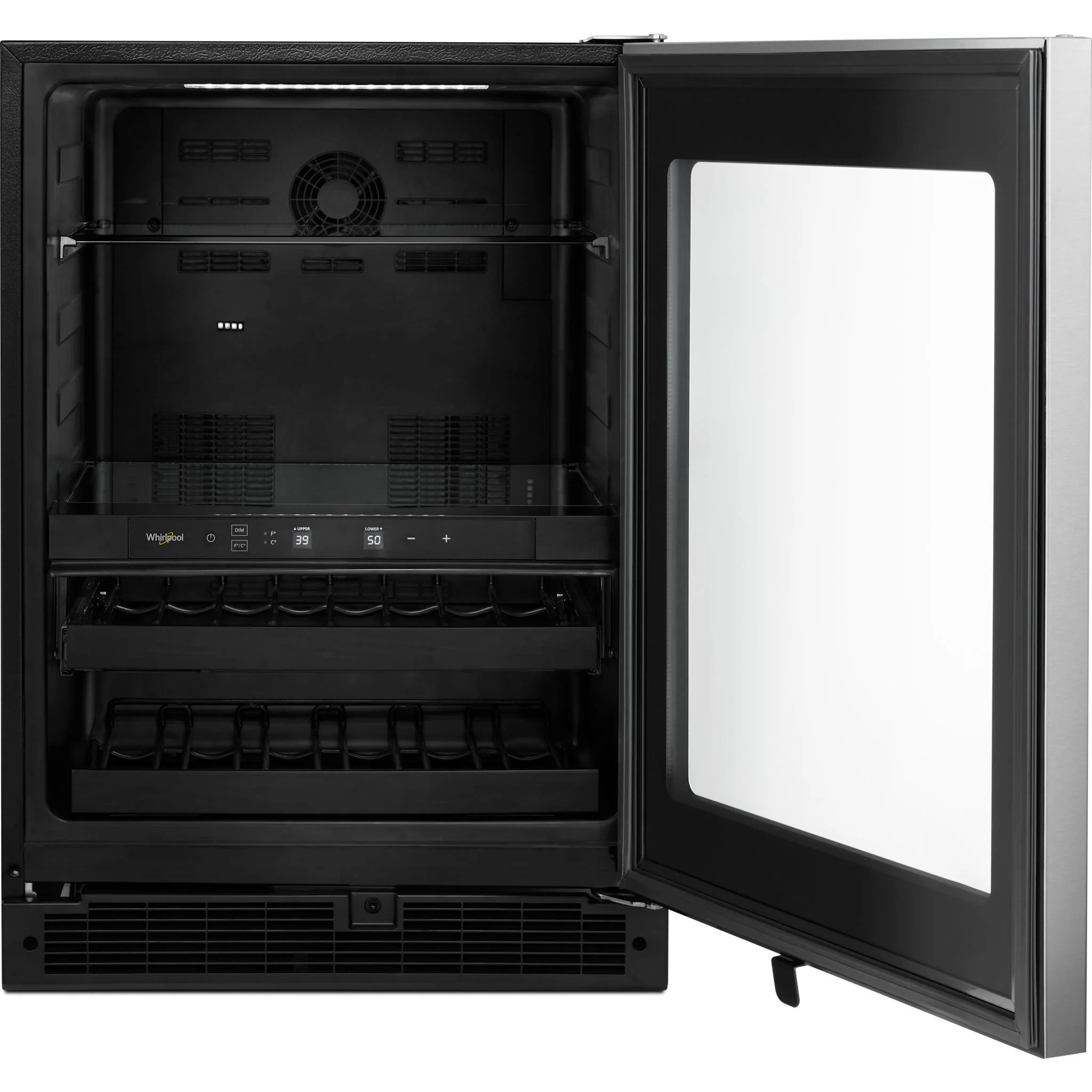 Whirlpool 24-inch Wide Undercounter Beverage Center - 5.2 cu. ft. -Stainless Steel (WUB50X24HZ) - Image 4