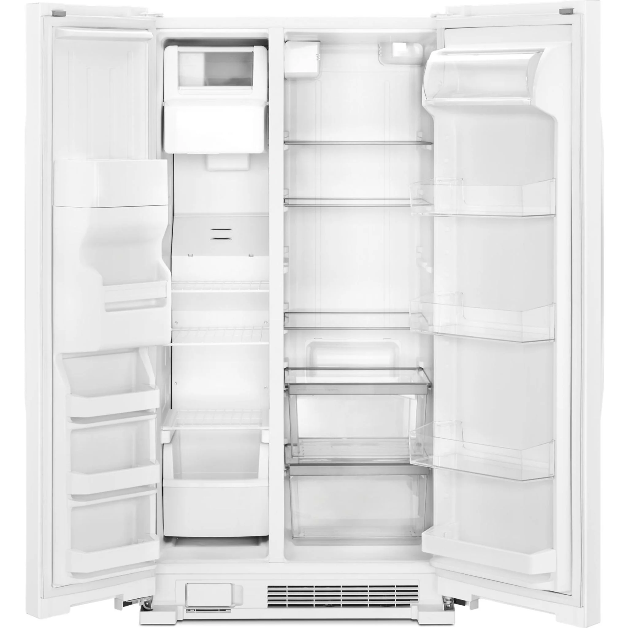 Whirlpool 36-inch Wide Side-by-Side Refrigerator - 25 cu. ft. -White (WRS335SDHW) - Image 20