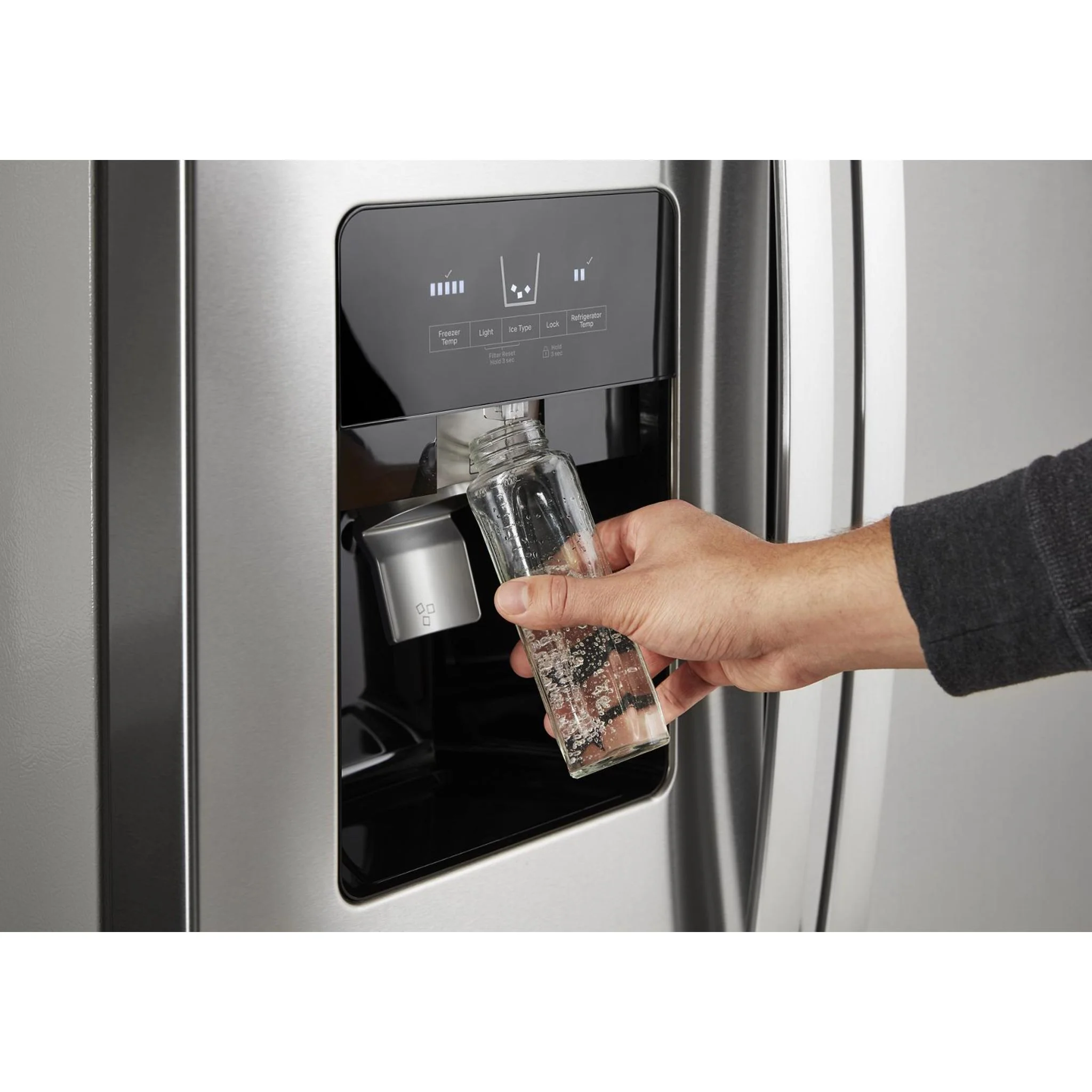 Whirlpool 36-inch Wide Side-by-Side Refrigerator - 25 cu. ft. -Fingerprint Resistant (WRS555SIHZ) - Image 32